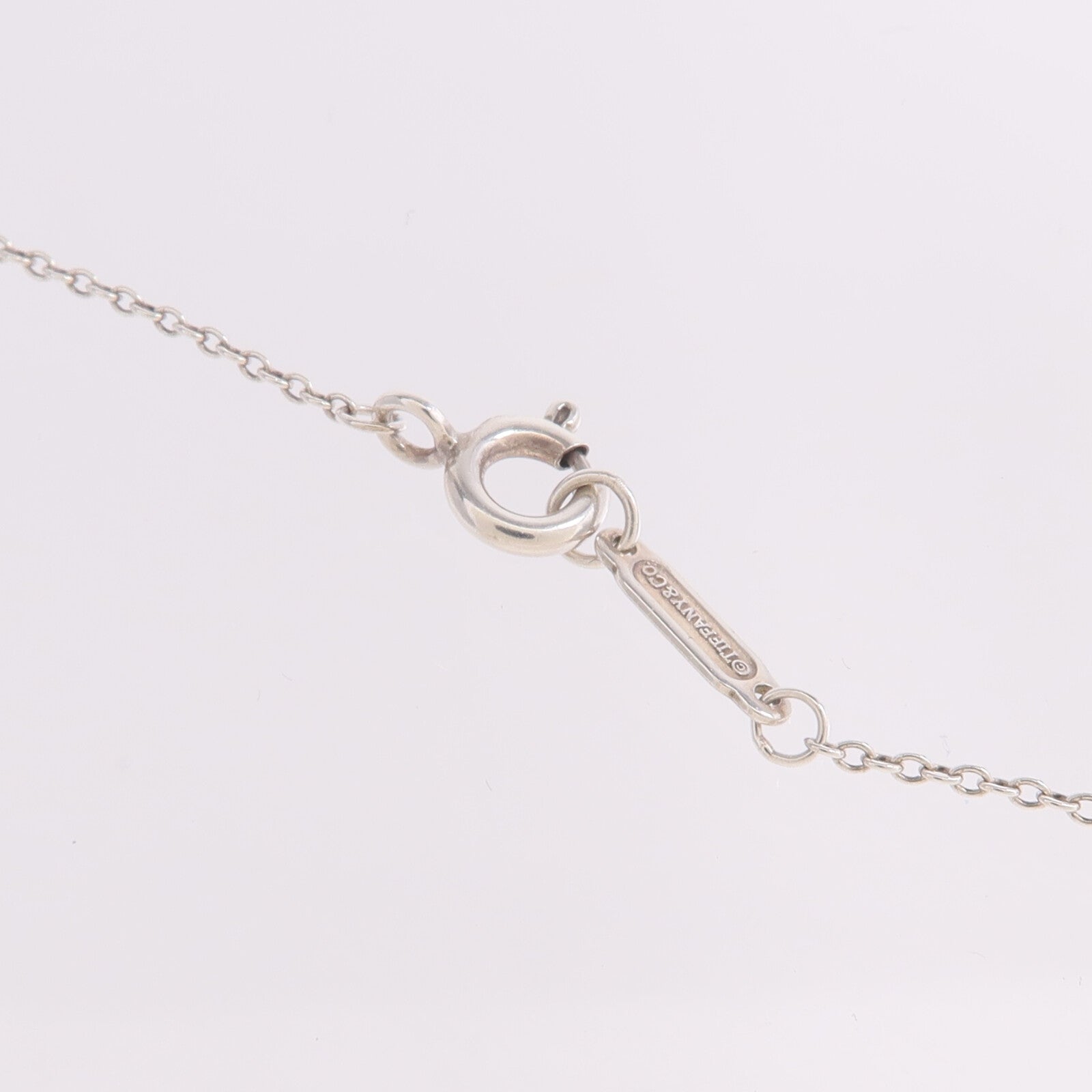 TIFFANY＆CO 18K黃金/925純銀1837 Interlocking Circles Necklace項鍊