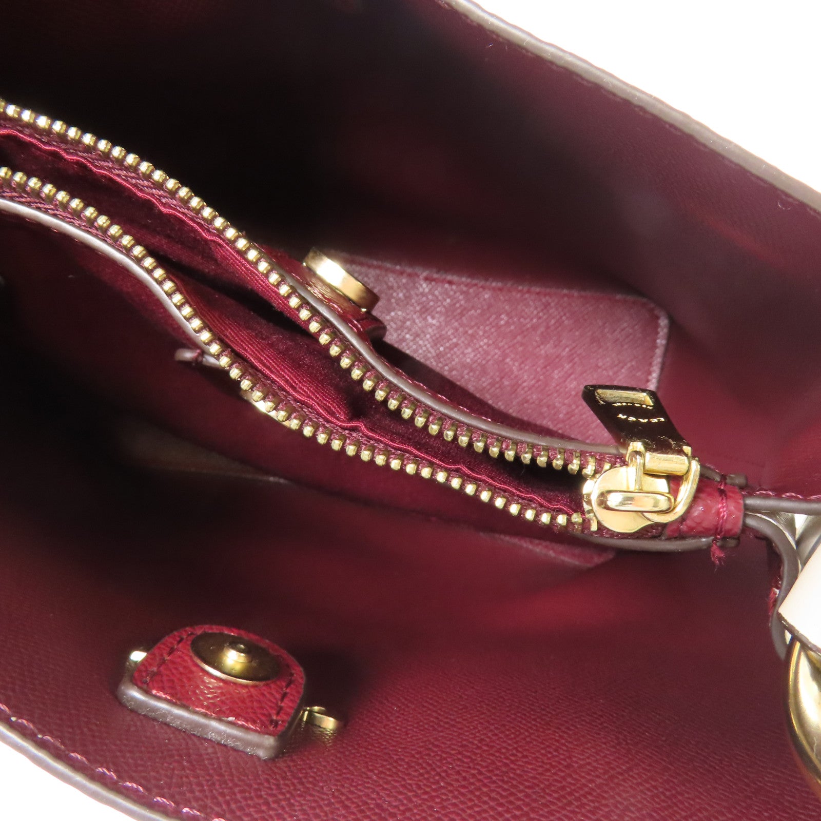 COACH 塗層帆布2 Way Shoulder金扣手挽肩背兩用袋