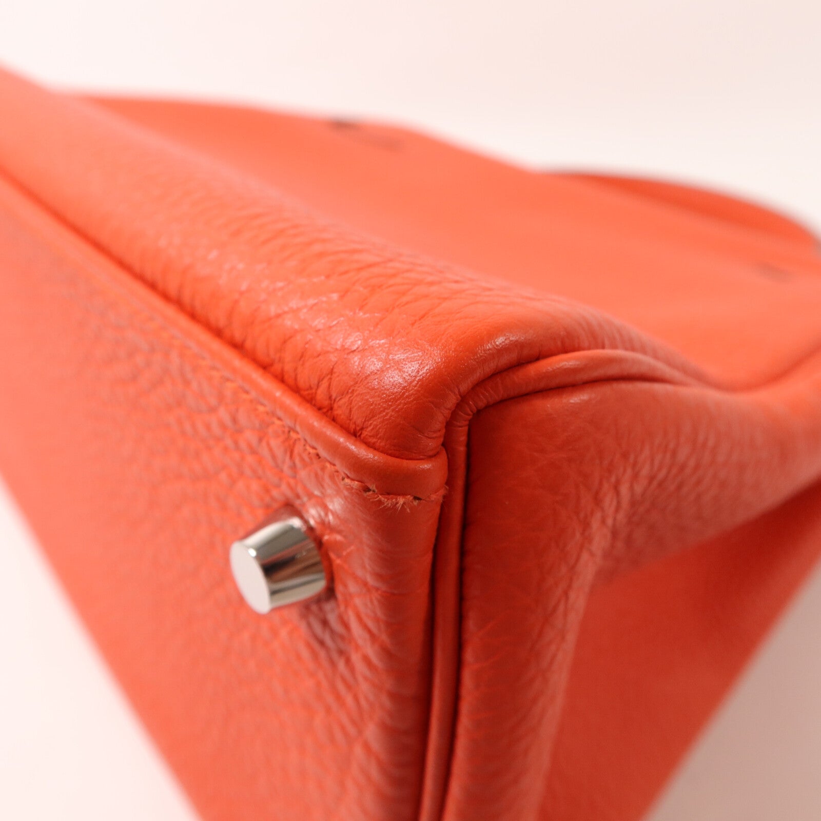 HERMES Togo皮革Kelly 32手挽肩背兩用袋Capucine