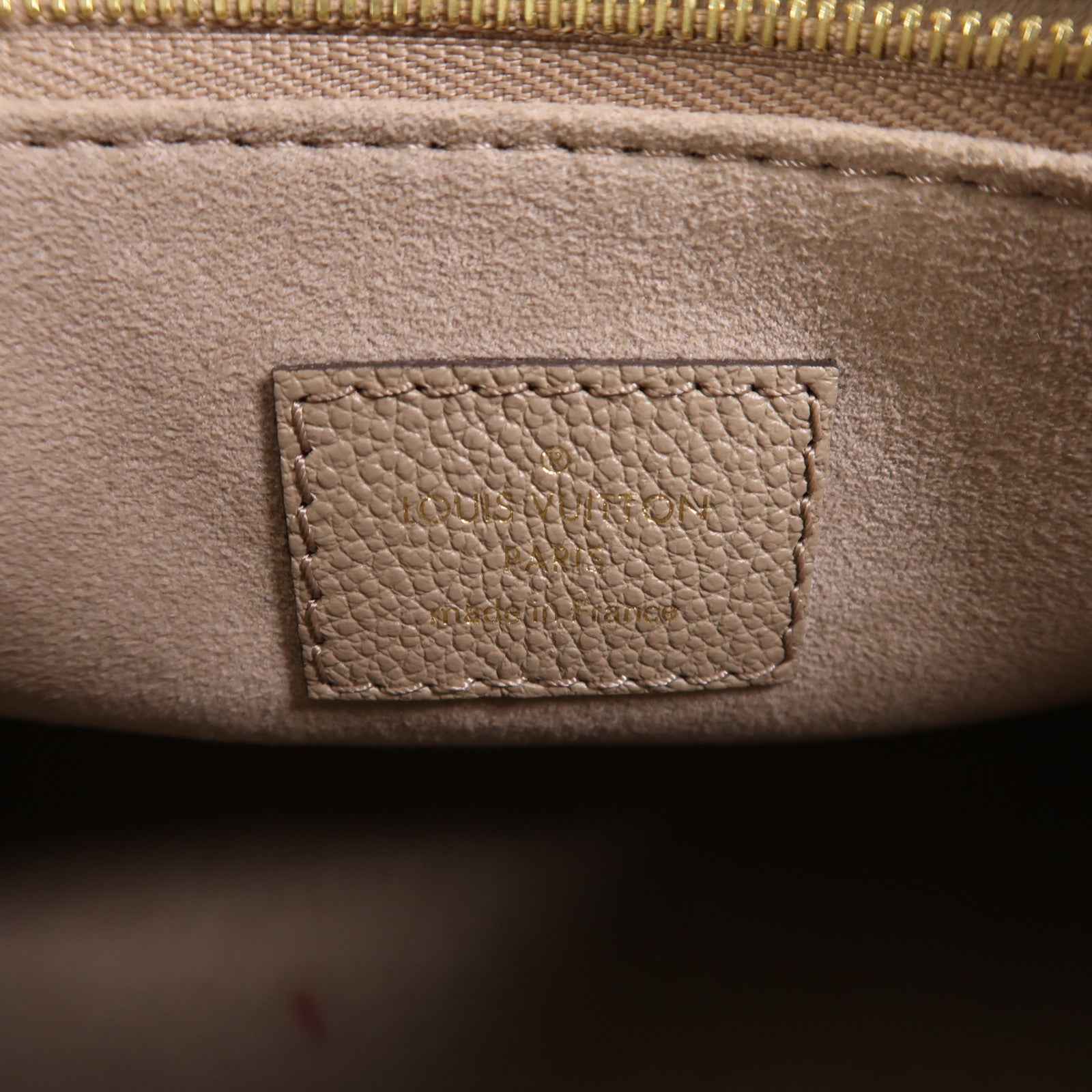 LOUIS VUITTON Monogram Empreinte OnTheGo PM金扣手挽袋