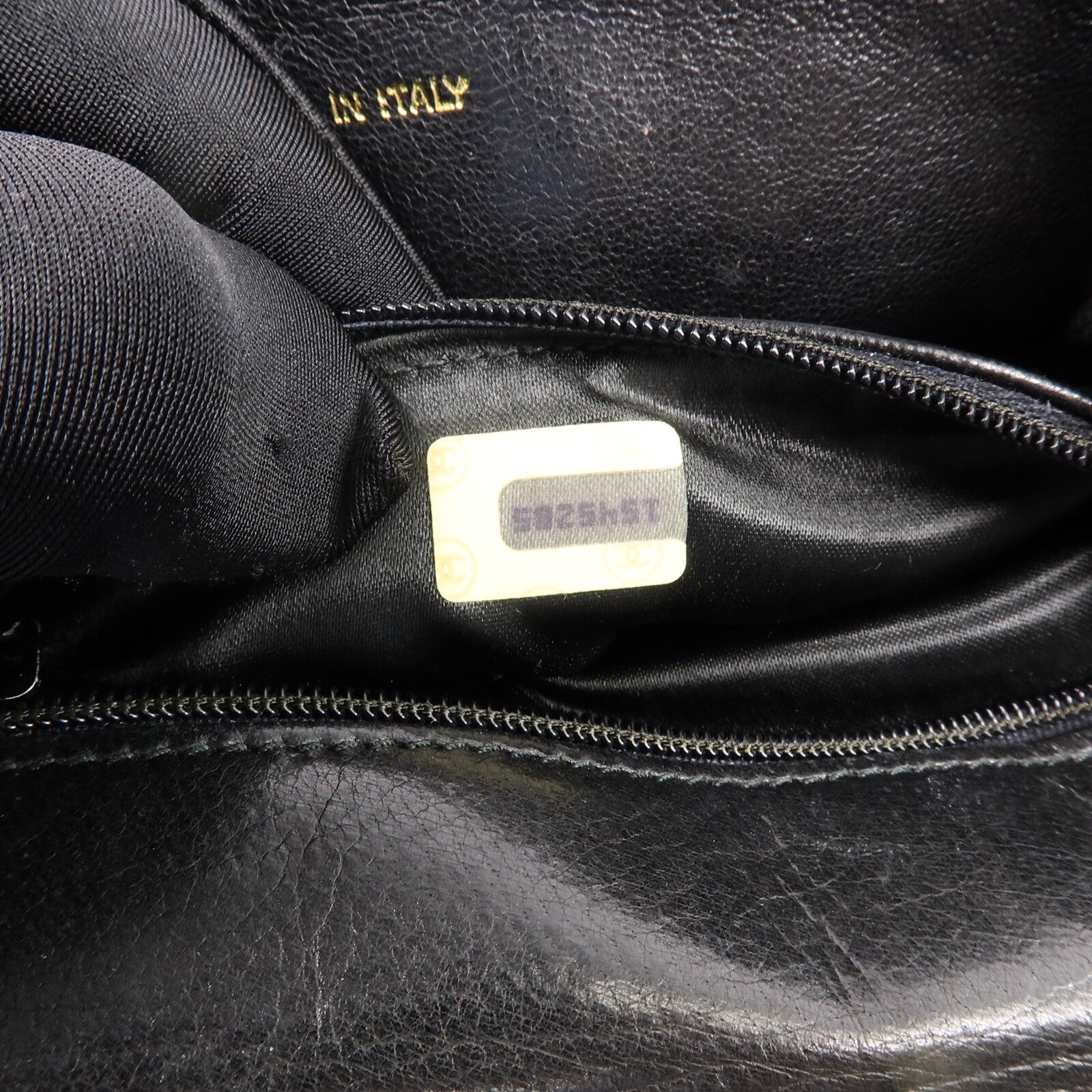 CHANEL 羊皮皮革Vintage Chain Shoulder鏈帶肩背袋