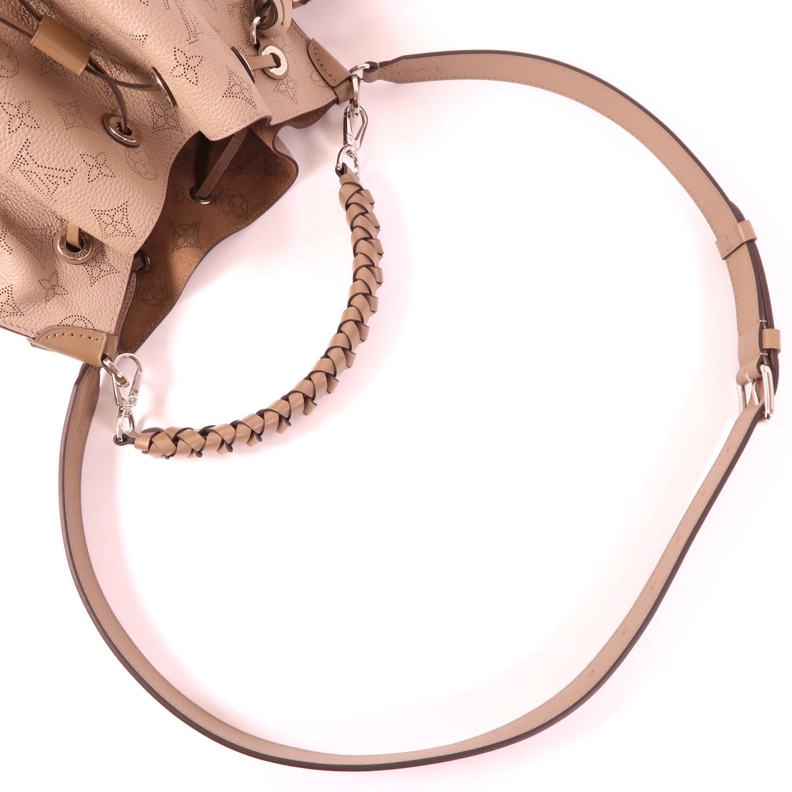 LOUIS VUITTON Mahina Muria銀扣手挽肩背兩用袋