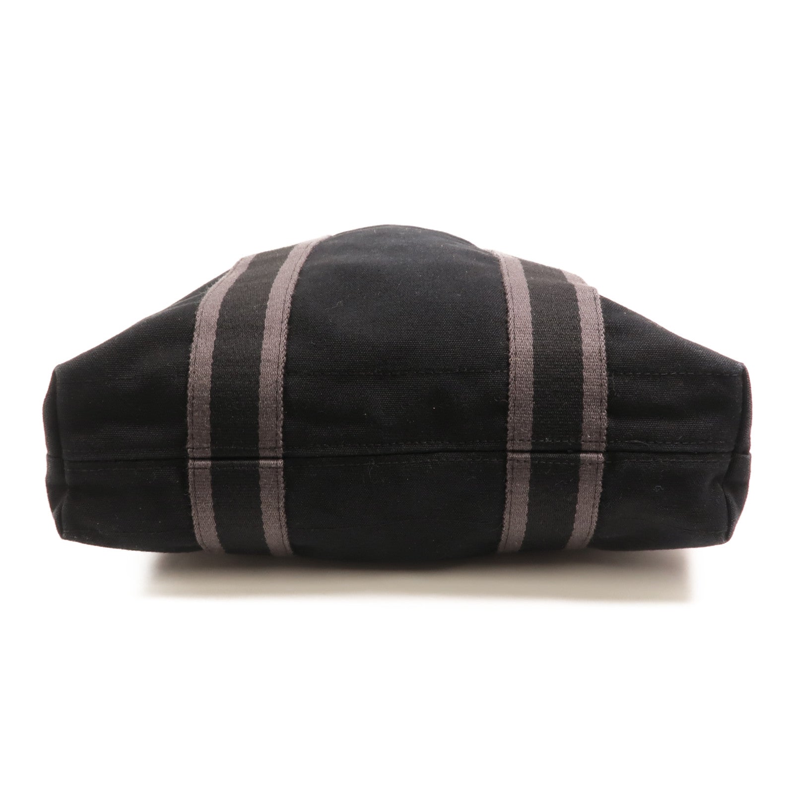 HERMES 帆布Fourre Tout Cabas手挽袋Black