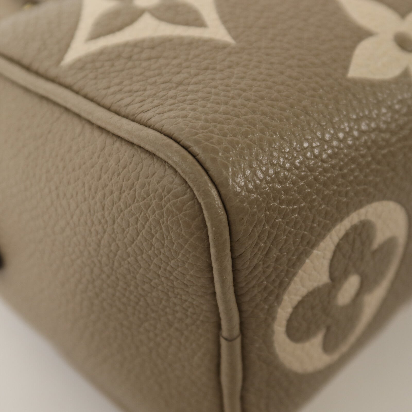 LOUIS VUITTON Monogram Empreinte Nano Speedy手挽肩背兩用袋