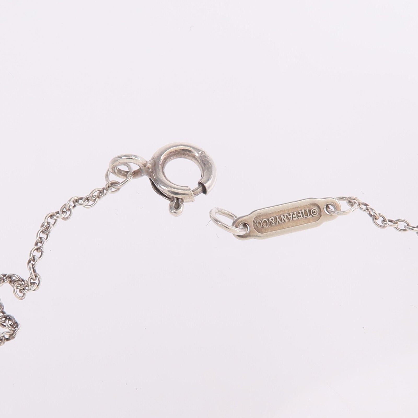 TIFFANY＆CO 18K黃金/925純銀1837 Interlocking Circles Necklace項鍊