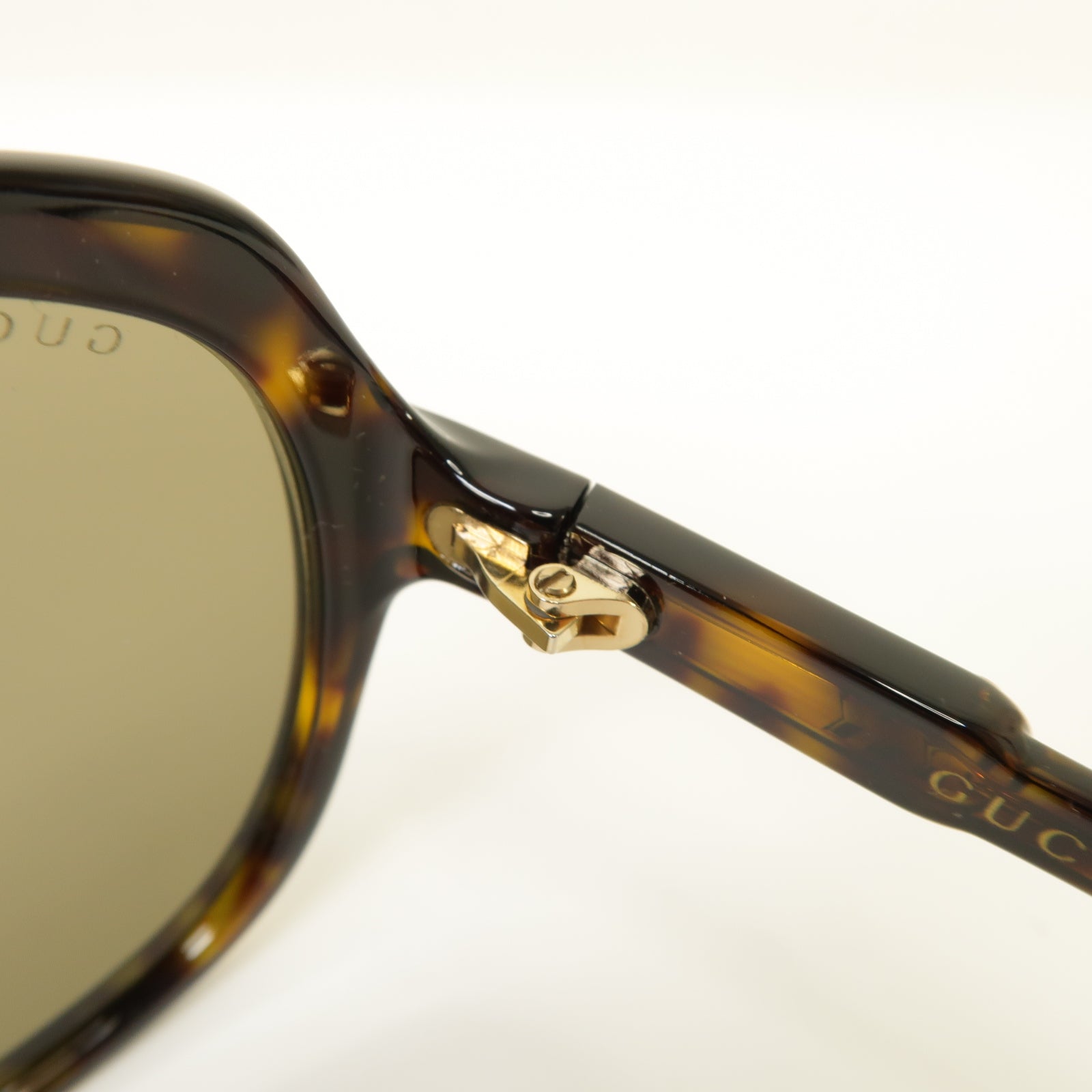 GUCCI PVC Sunglasses太陽眼鏡棕色