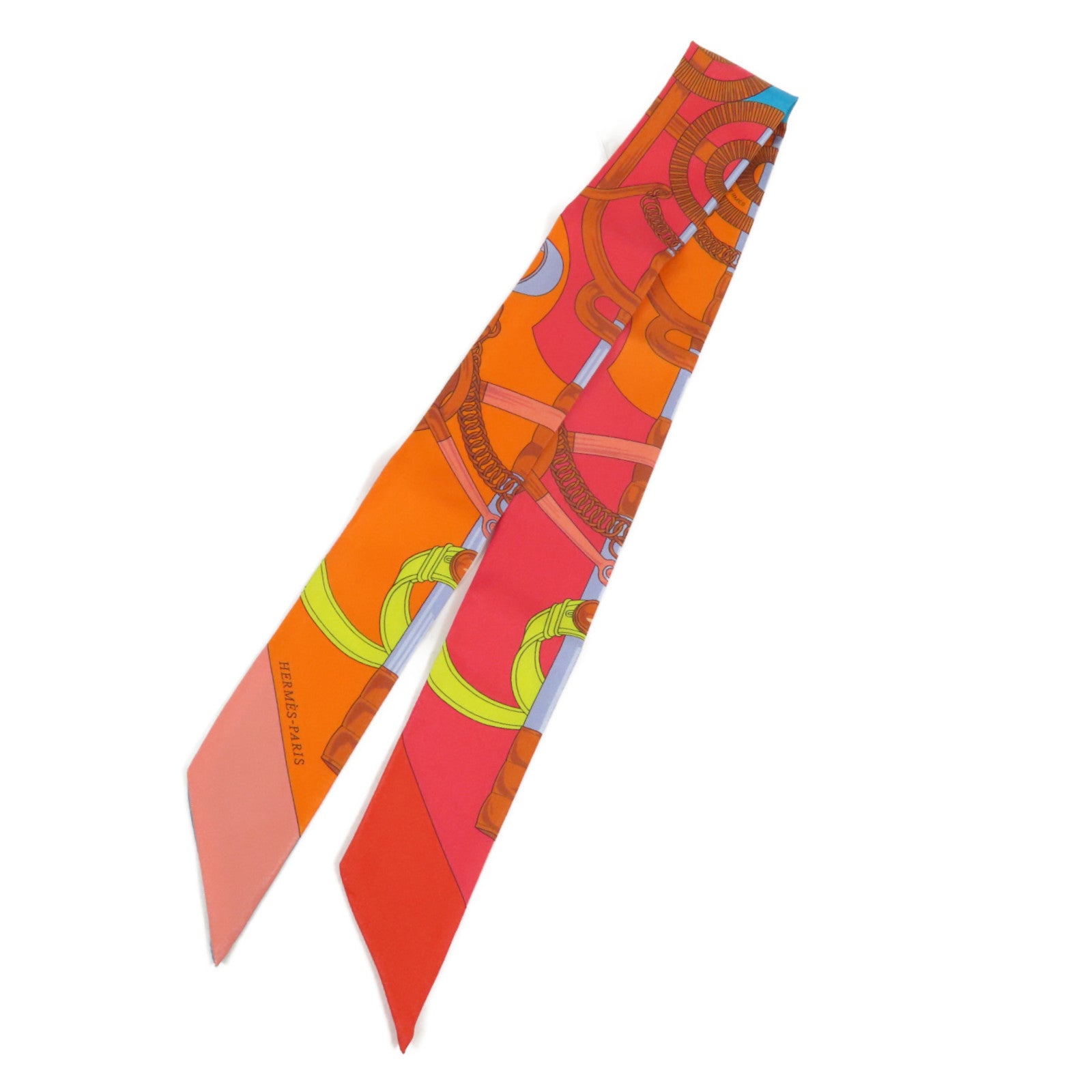 HERMES 絲質Twilly絲巾