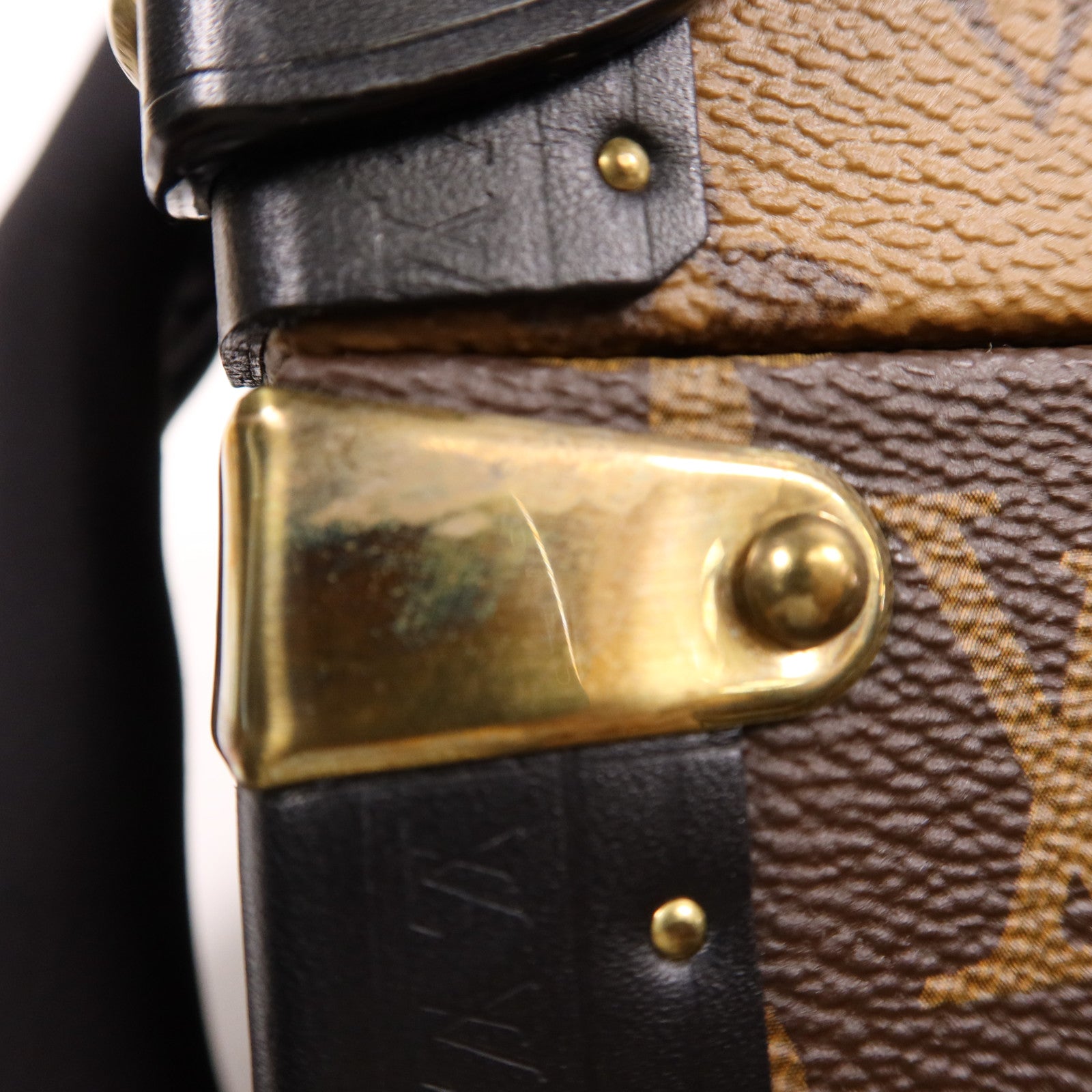 LOUIS VUITTON Monogram Coffret Tresor 24金扣行李箱