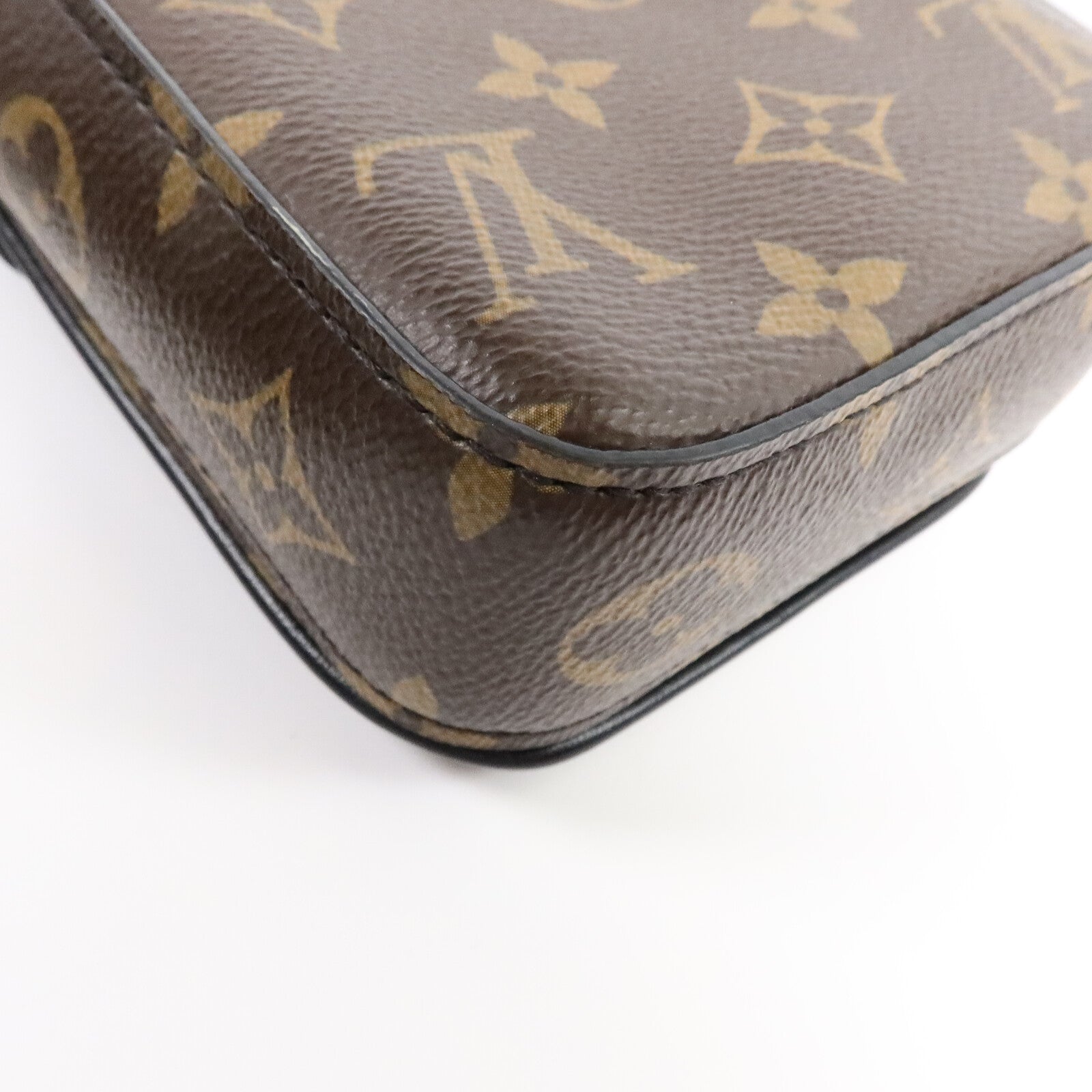 LOUIS VUITTON Monogram Macassar S-Lock肩背袋
