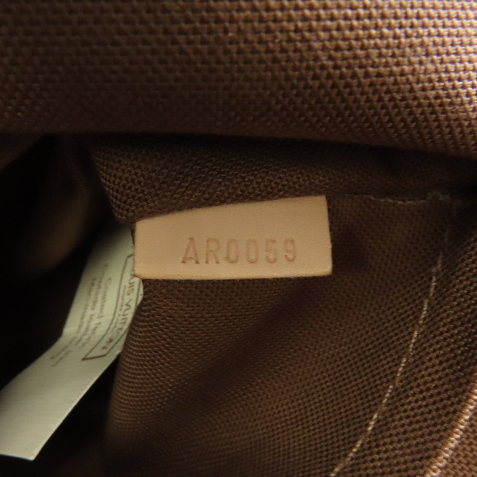 LOUIS VUITTON Monogram Tivoli PM金扣手挽袋棕色