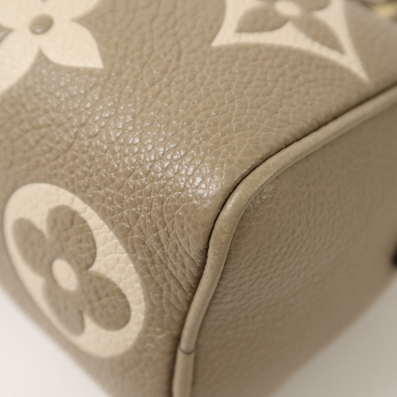 LOUIS VUITTON Monogram Empreinte Nano Speedy手挽肩背兩用袋