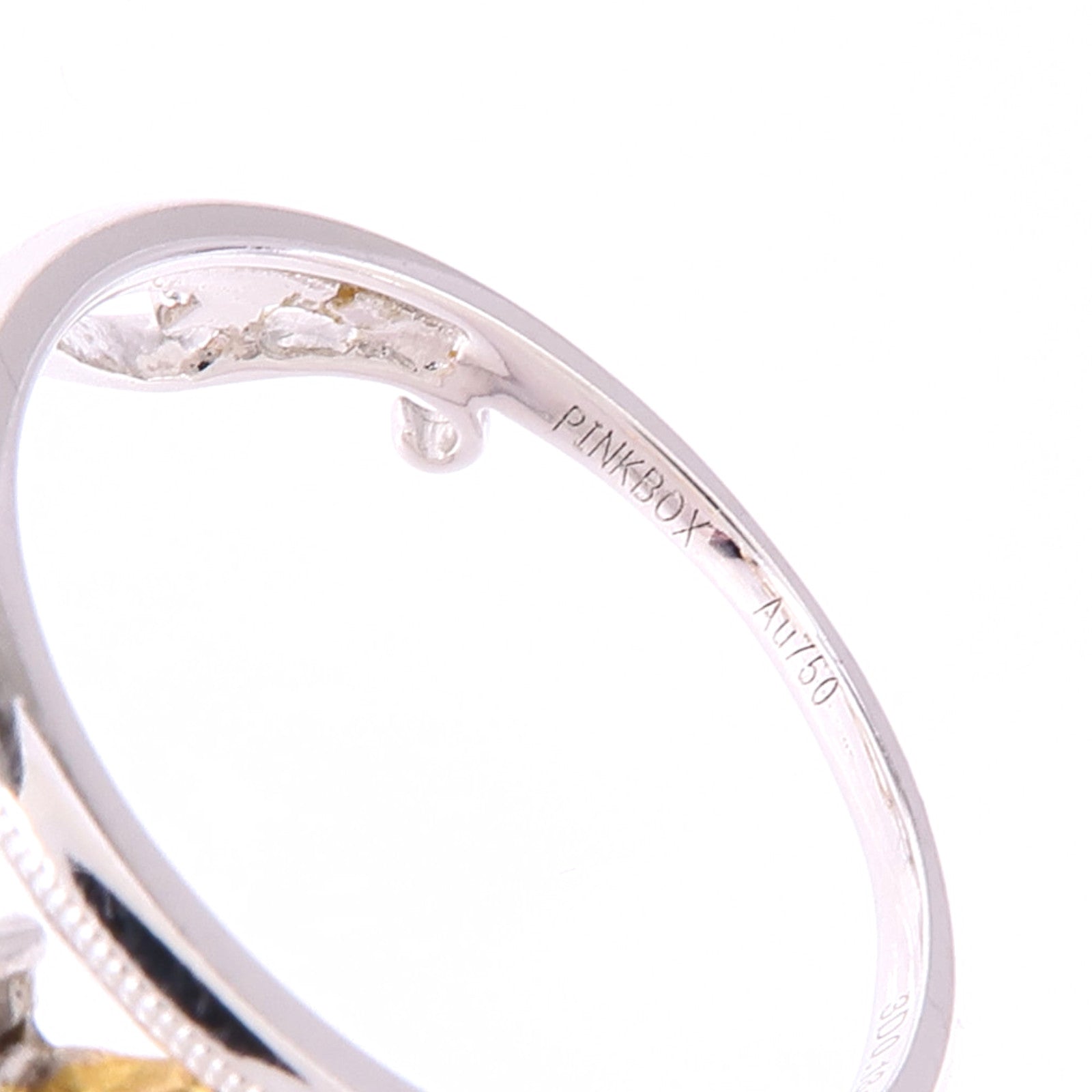 JEWELRY 18K黃金/白金Diamond Ring鑽石戒指US#6
