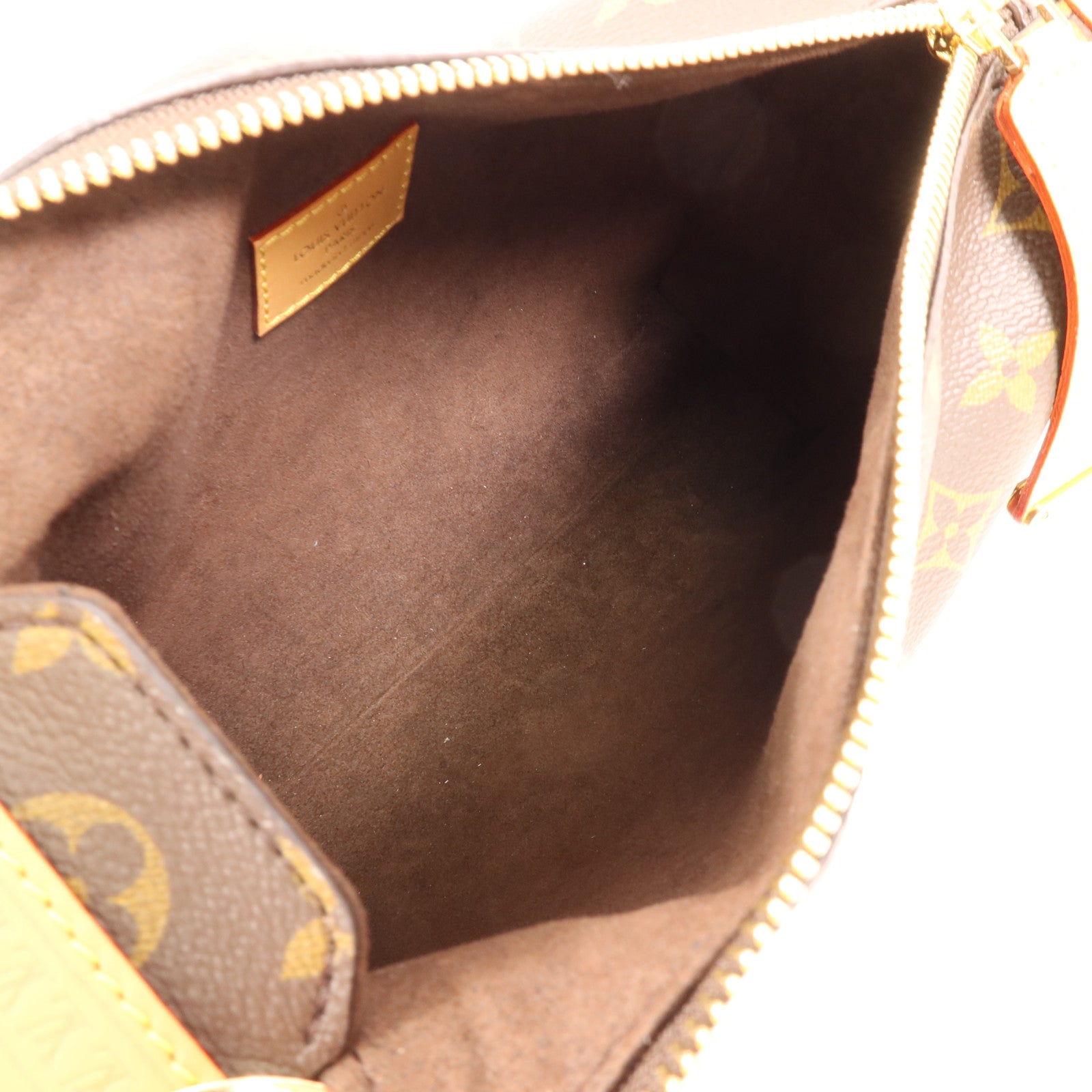 LOUIS VUITTON Monogram Side Trunk MM金扣手挽肩背兩用袋