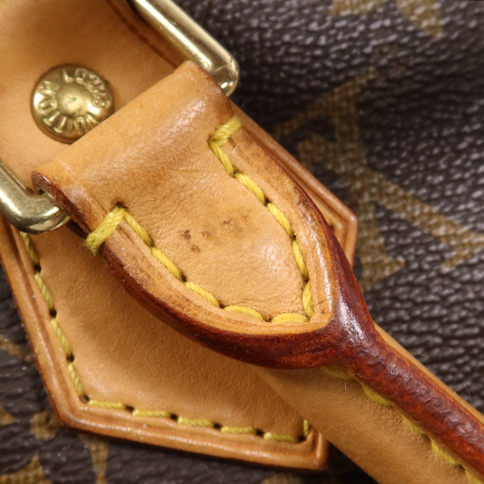 LOUIS VUITTON Monogram Speedy 30金扣手挽袋