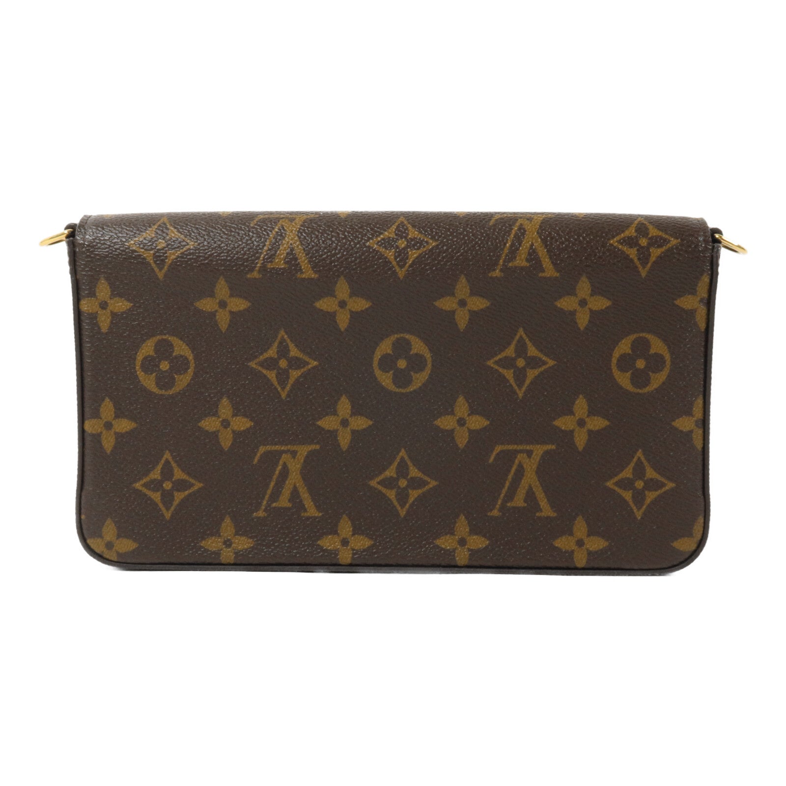 LOUIS VUITTON Monogram Pochette Felicie鏈帶肩背袋