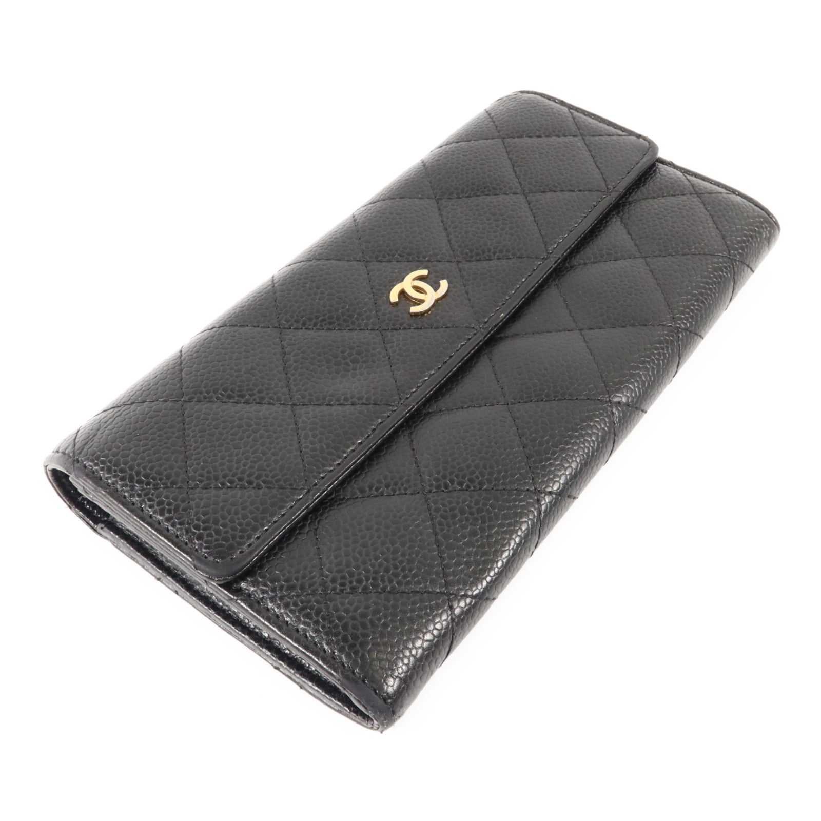 CHANEL 牛皮皮革Long Wallet長錢包