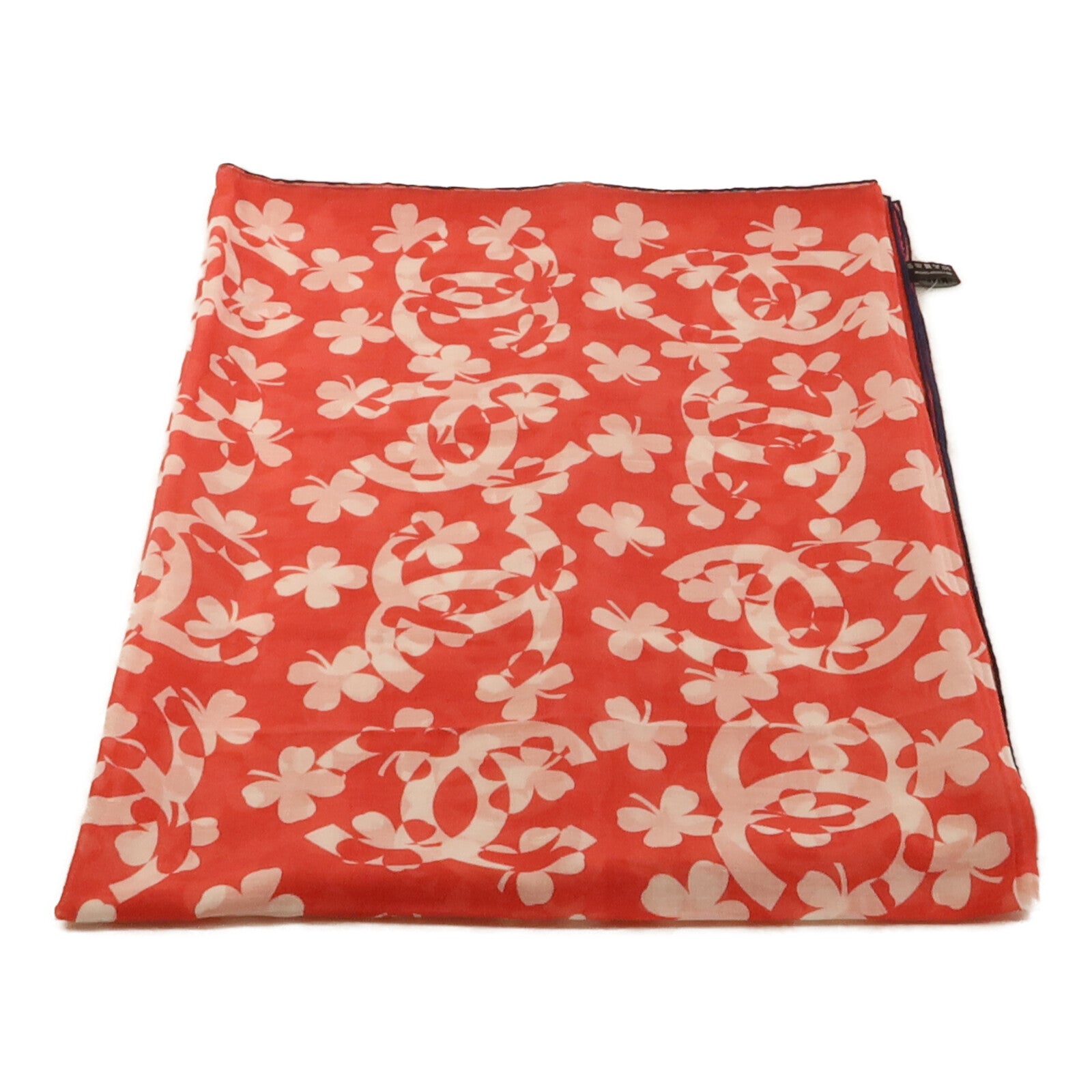 CHANEL 棉質Scarf 155x105cm圍巾