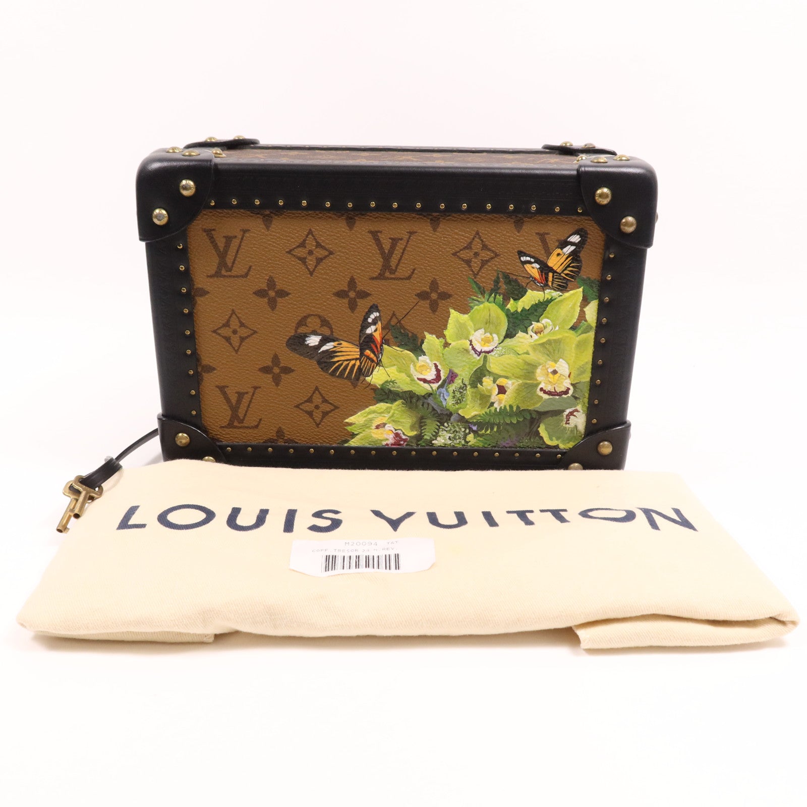LOUIS VUITTON Monogram Coffret Tresor 24金扣行李箱