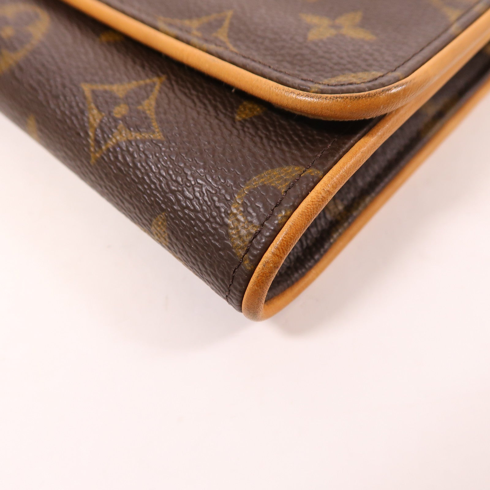 LOUIS VUITTON Monogram Pochette Twin GM金扣肩背袋