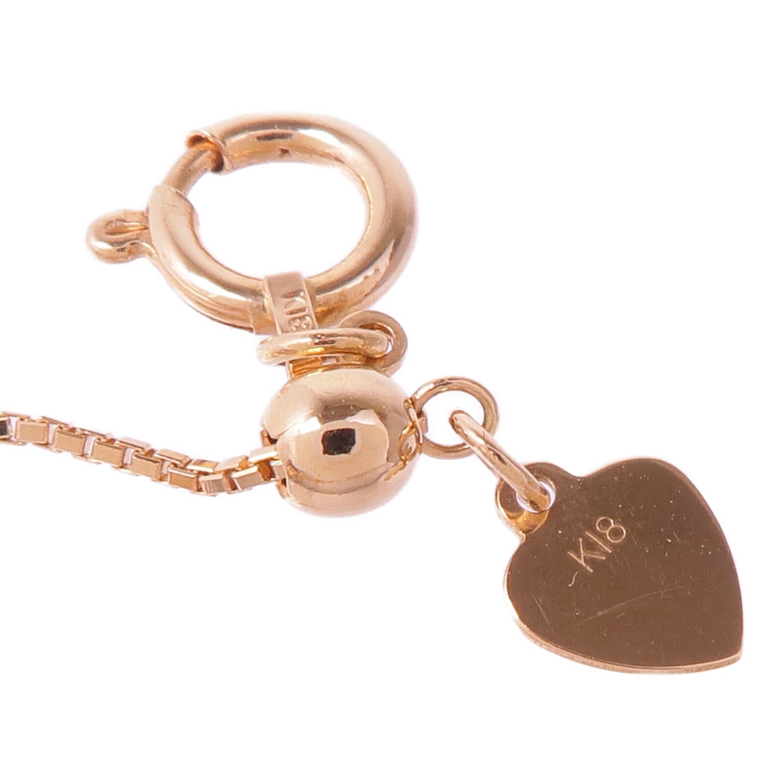 JEWELRY 18K玫瑰金Diamond Necklace鑽石項鍊