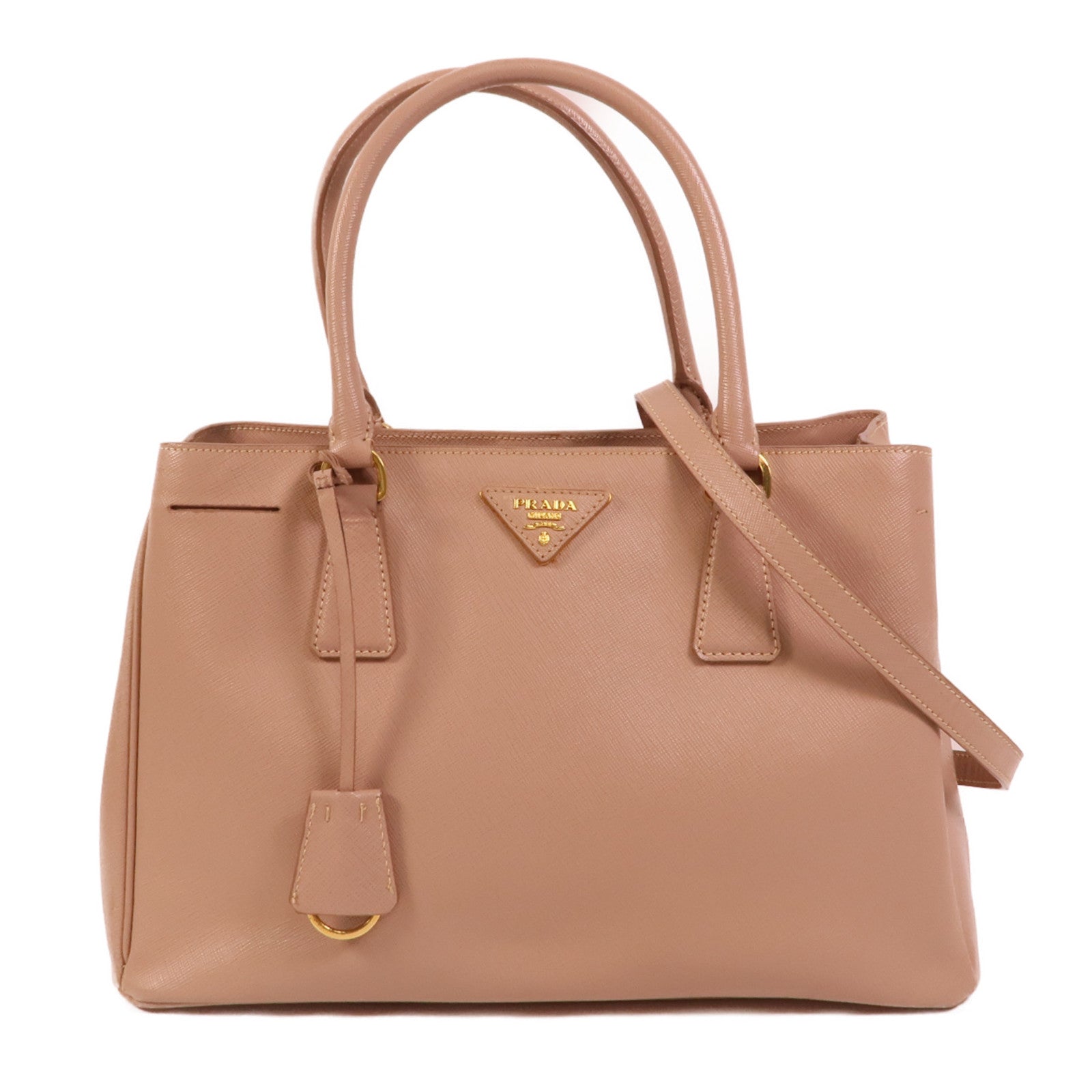 PRADA Saffiano皮革Galleria手挽肩背兩用袋