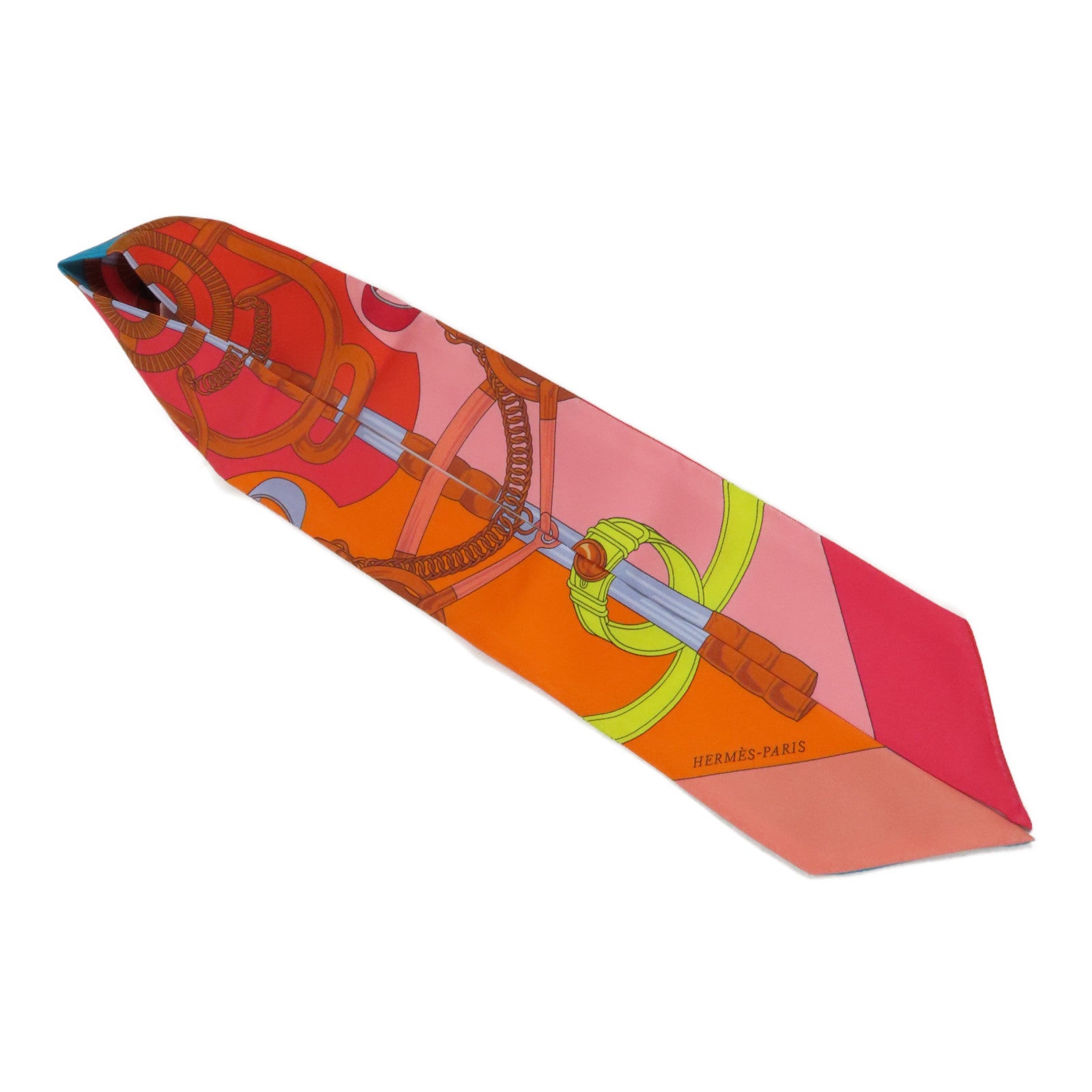 HERMES 絲質Twilly絲巾