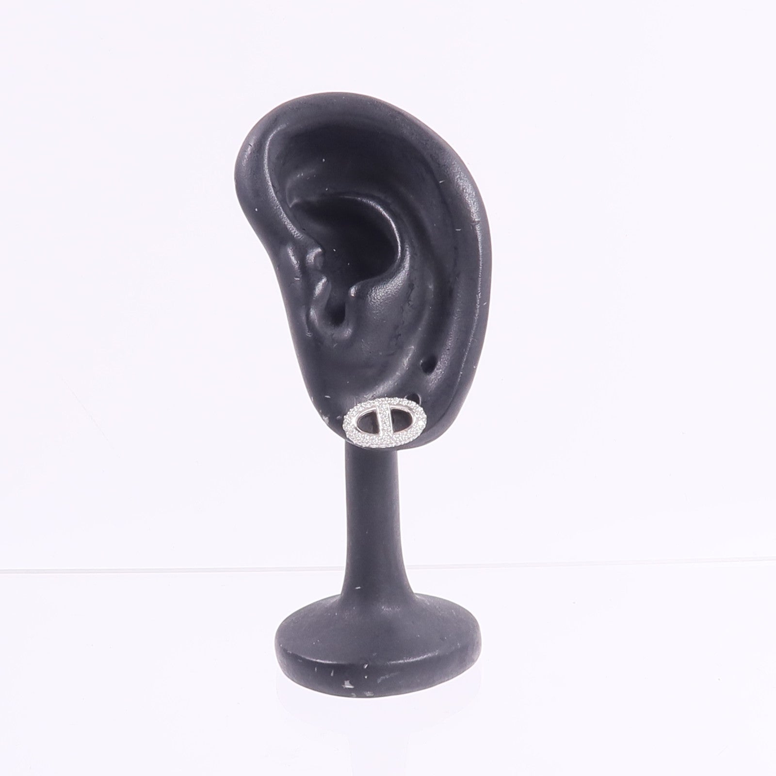 HERMES 18K白金Farandole Earrings鑽石耳環
