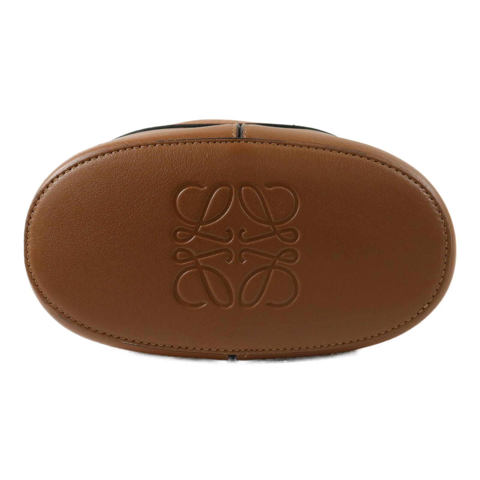 LOEWE 牛皮皮革Hobo Anagram Small肩背袋