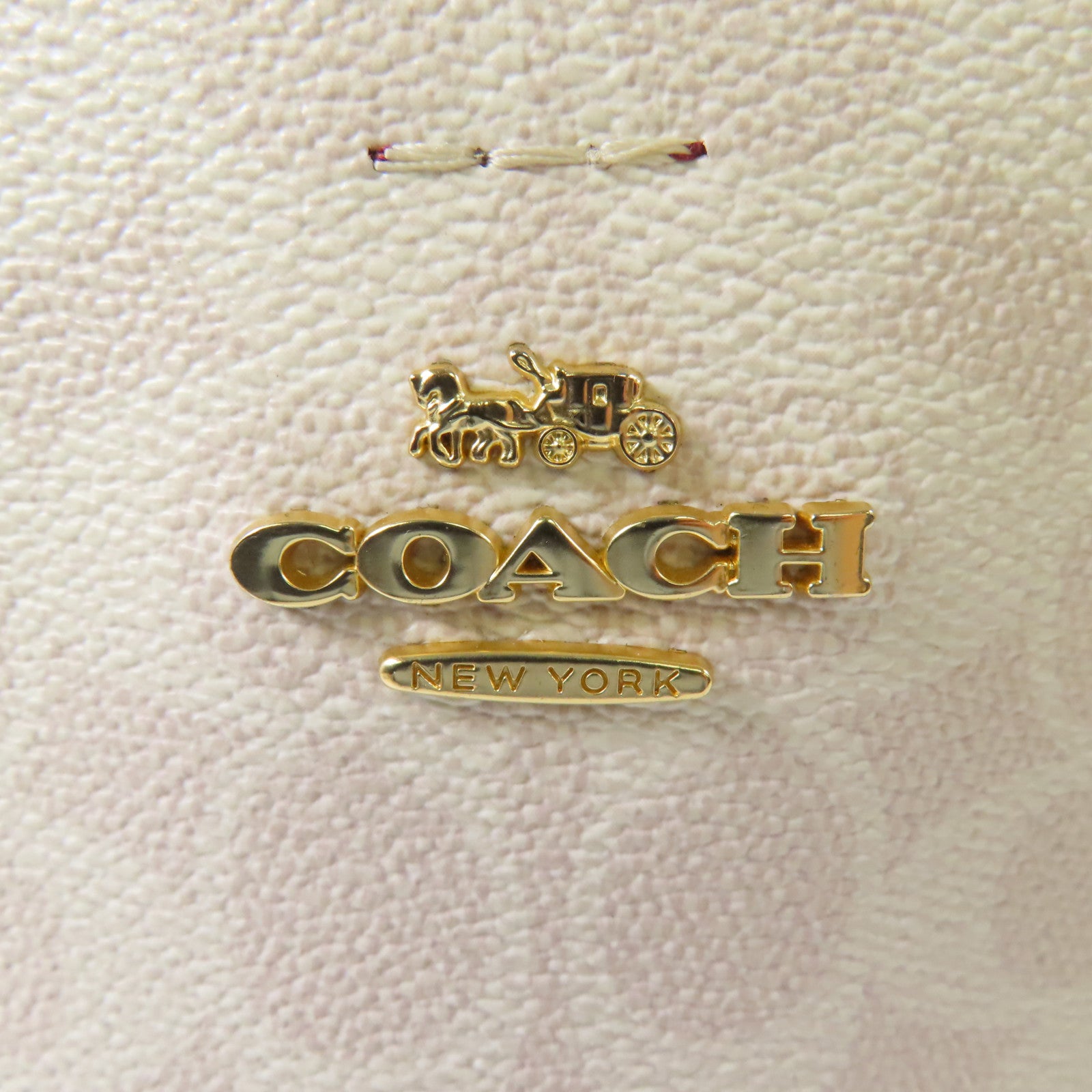 COACH 塗層帆布2 Way Shoulder金扣手挽肩背兩用袋