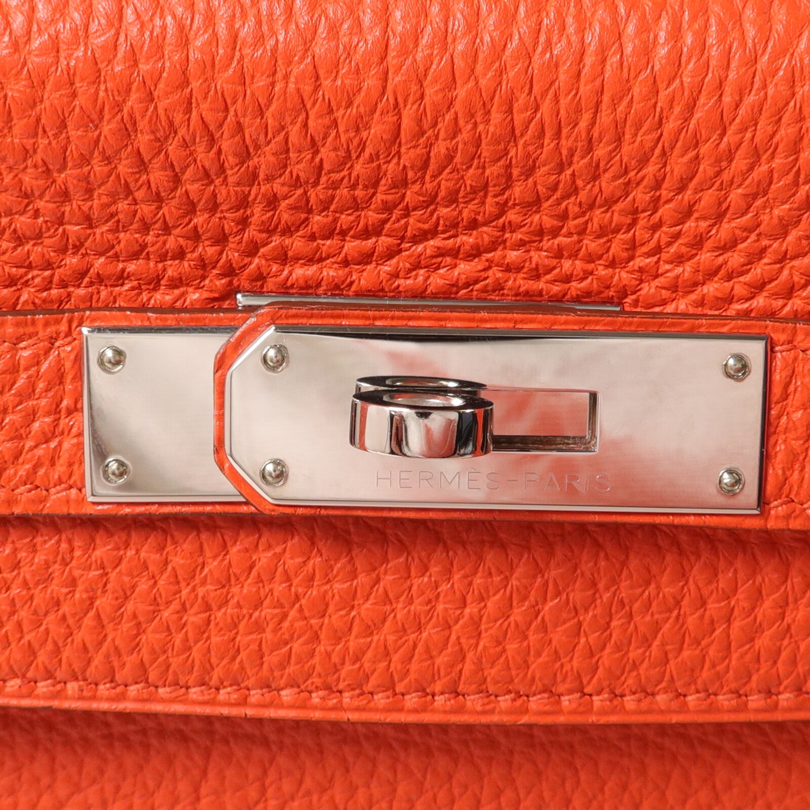HERMES Togo皮革Kelly 32手挽肩背兩用袋Capucine