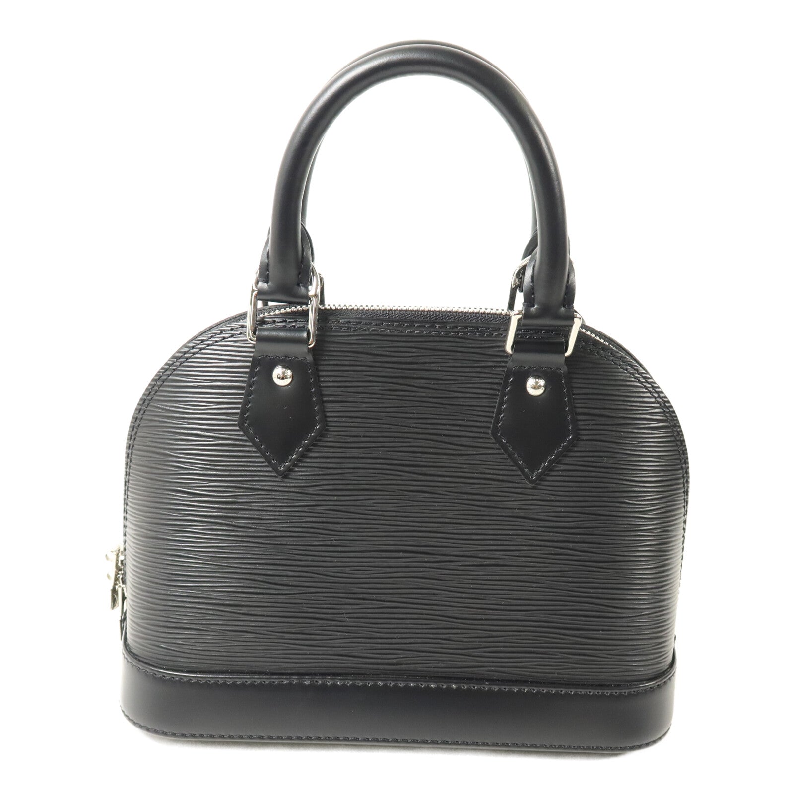 LOUIS VUITTON Epi Alma BB銀扣手挽肩背兩用袋