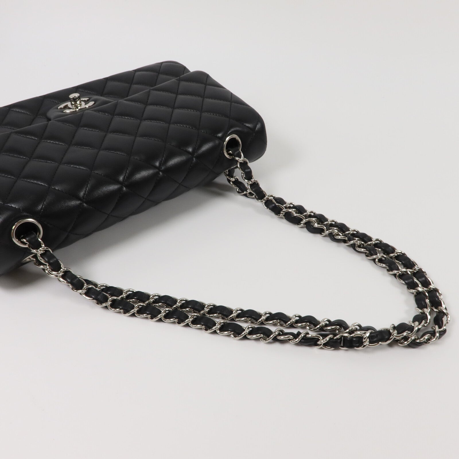 CHANEL 羊皮皮革Classic 25鏈帶肩背袋