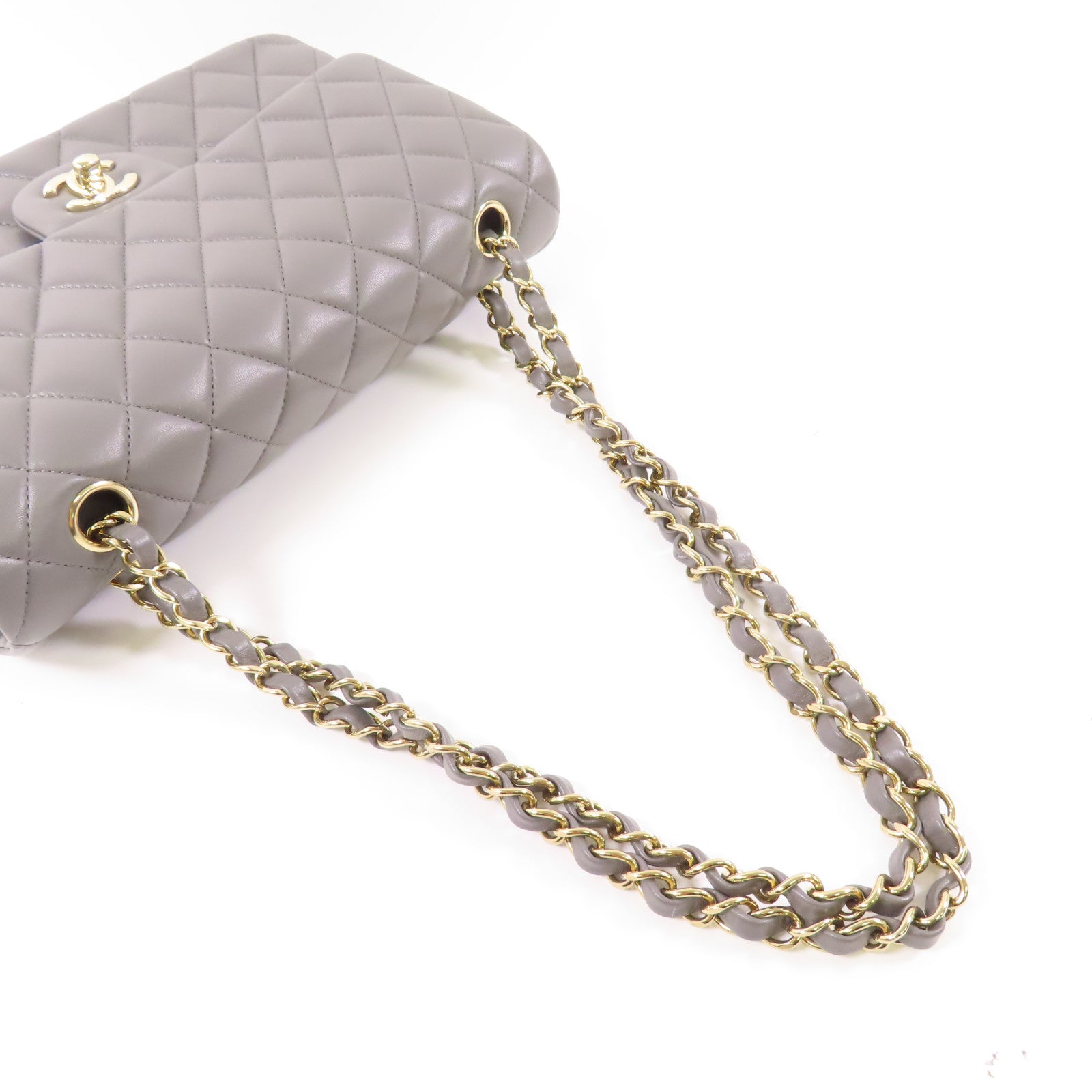 CHANEL 【激減優惠】羊皮皮革Classic 25金扣鏈帶肩背袋