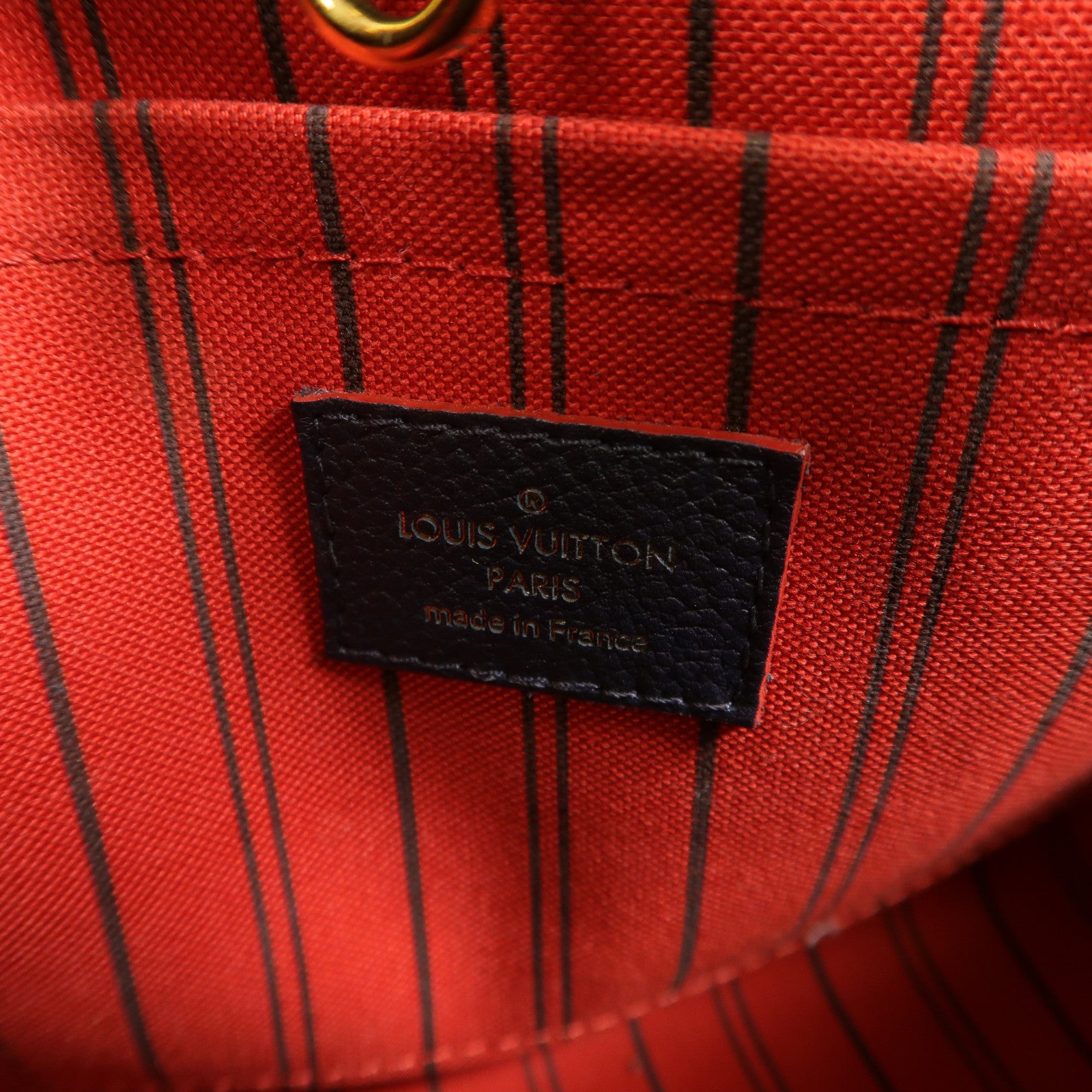 LOUIS VUITTON Monogram Empreinte Montaigne BB手挽肩背兩用袋