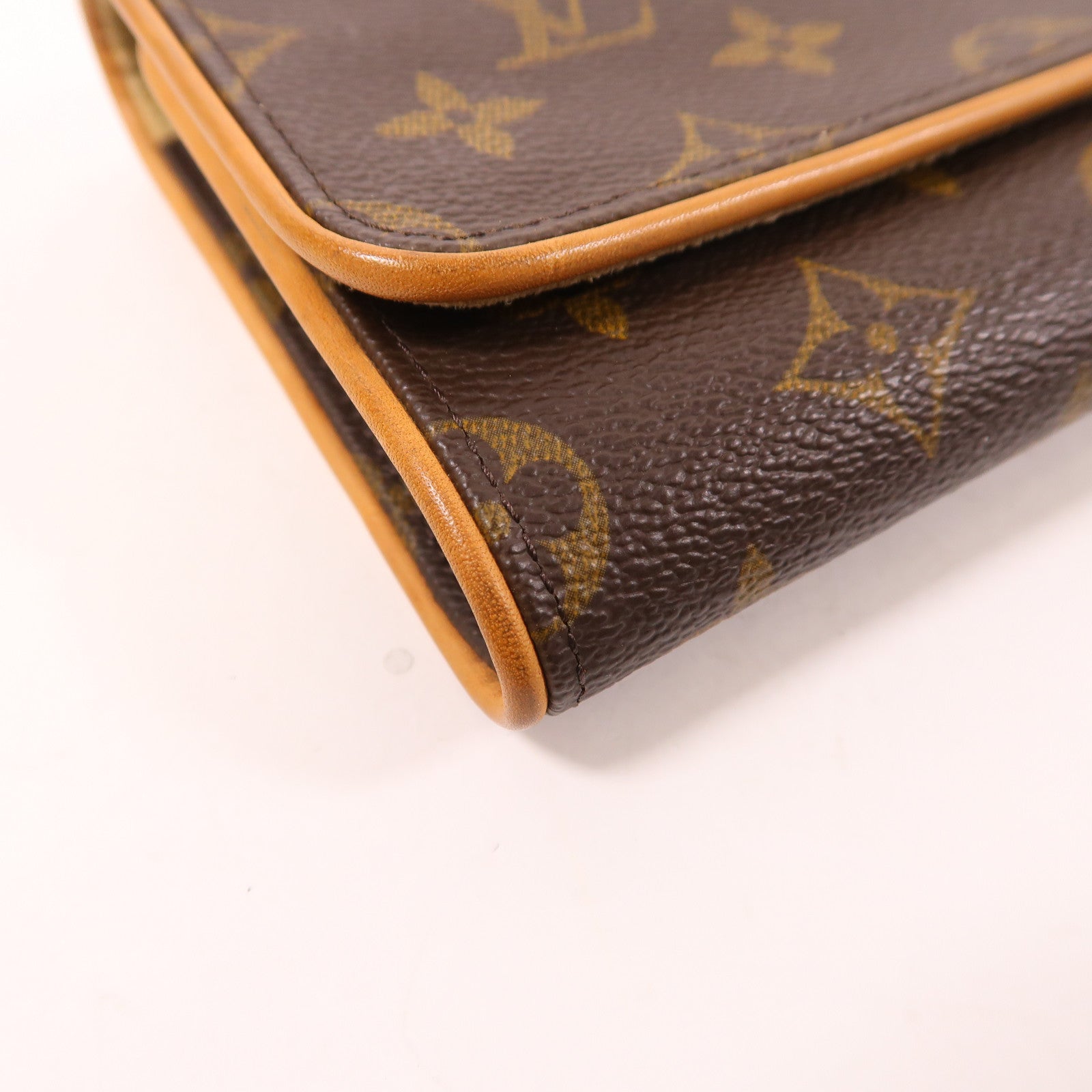 LOUIS VUITTON Monogram Pochette Twin GM金扣肩背袋