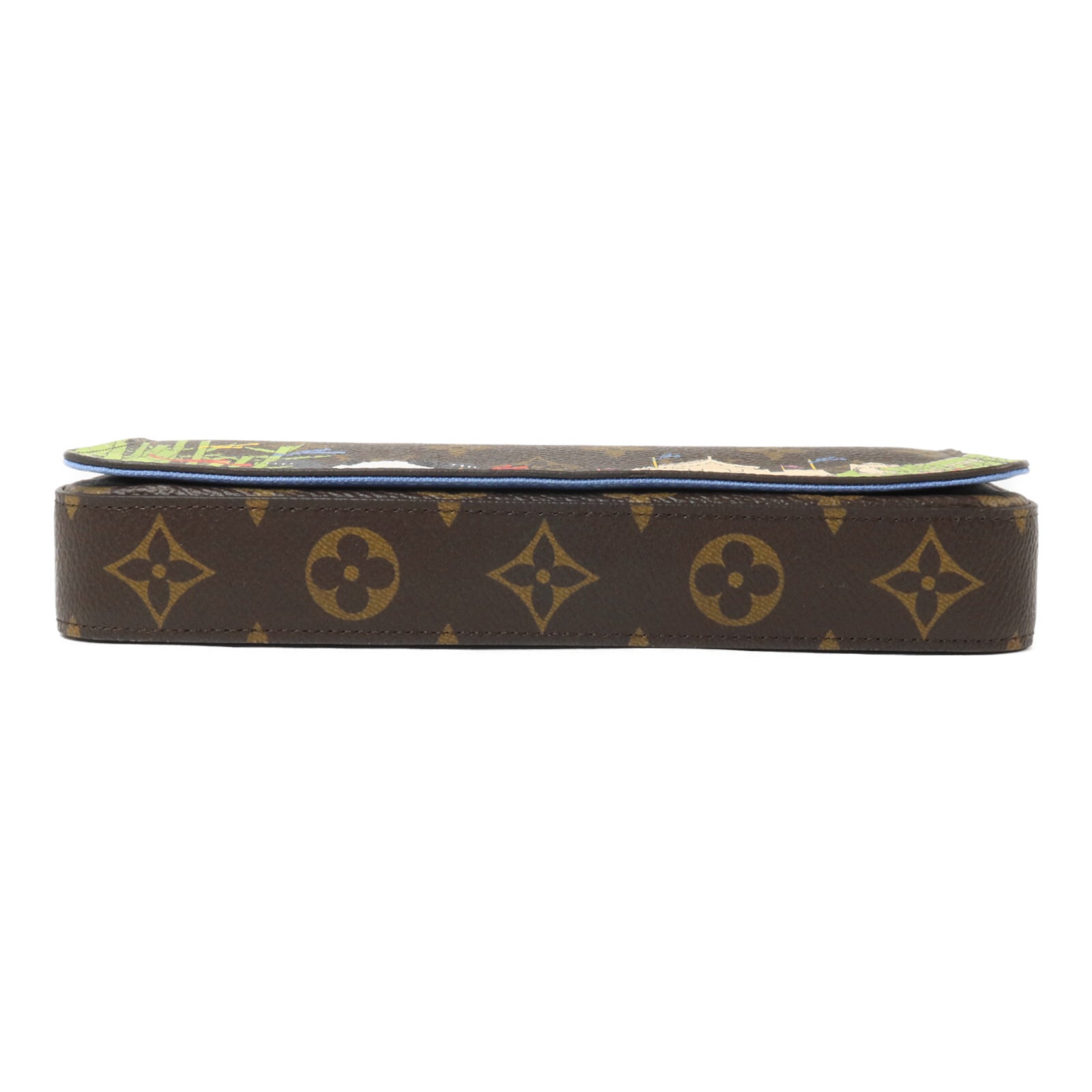 LOUIS VUITTON Monogram Pochette Felicie鏈帶肩背袋
