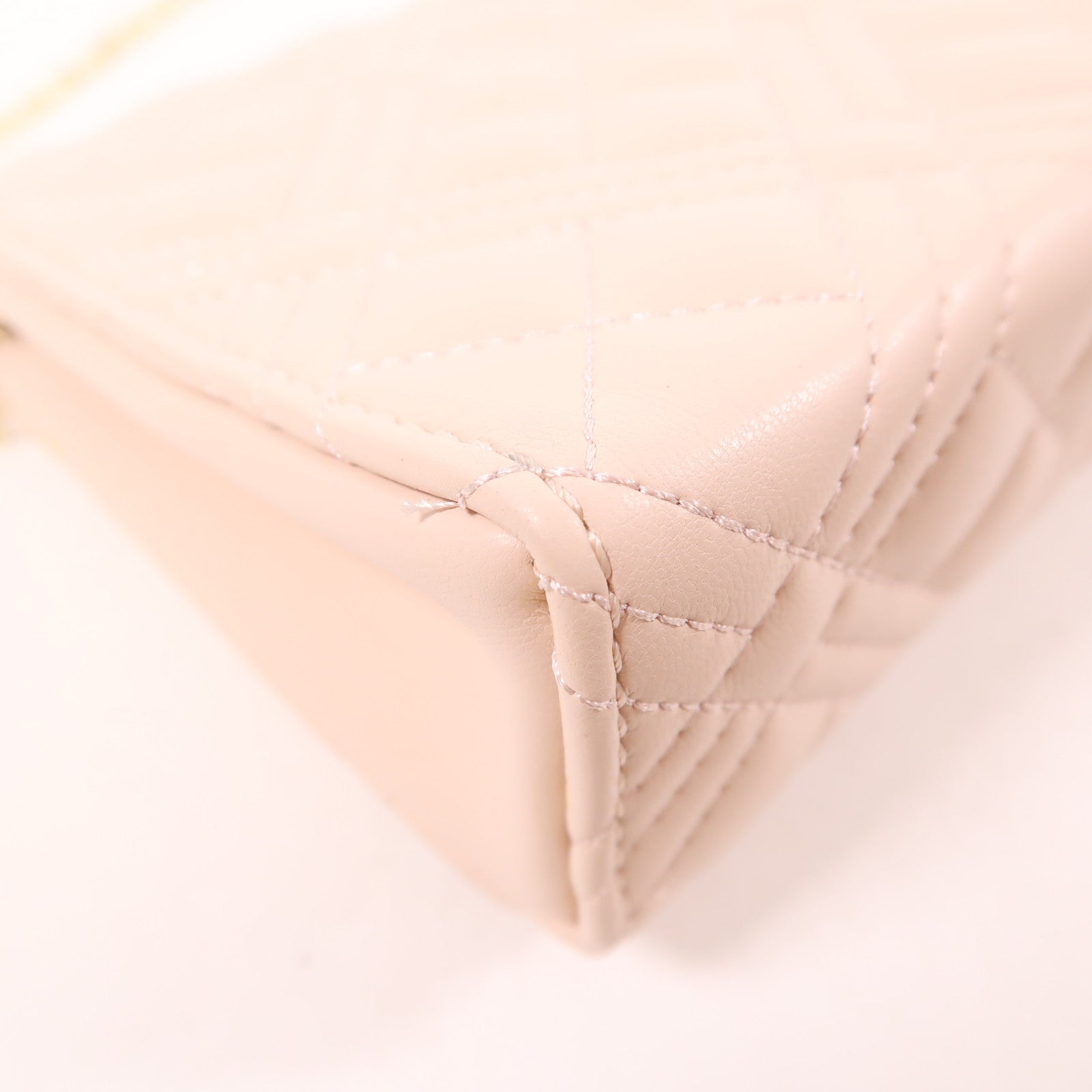 MOSCHINO 羊皮皮革Chain Shoulder金扣鏈帶肩背袋