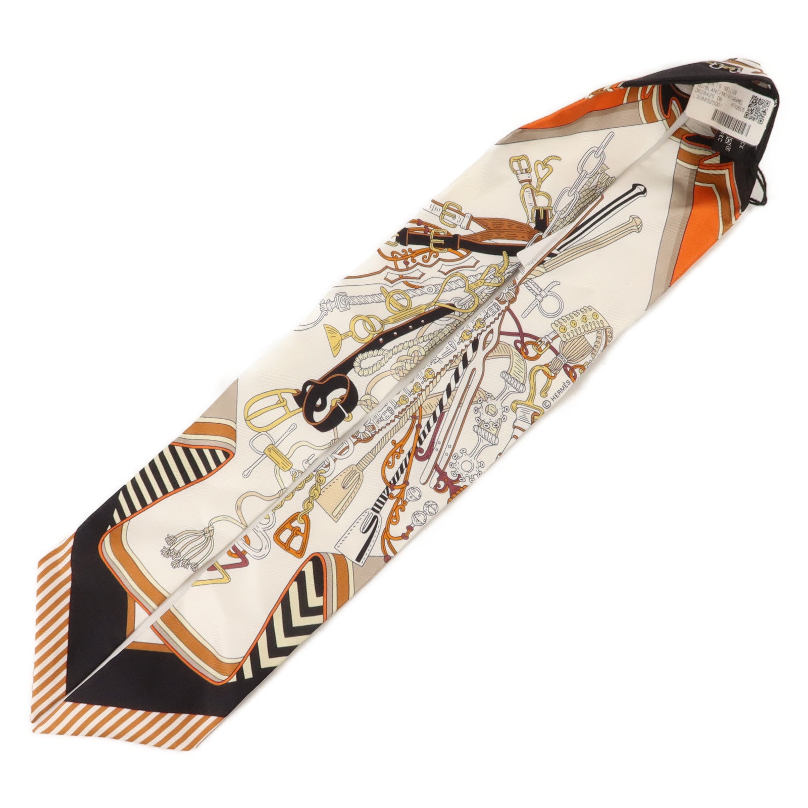 HERMES 絲質Twilly絲巾