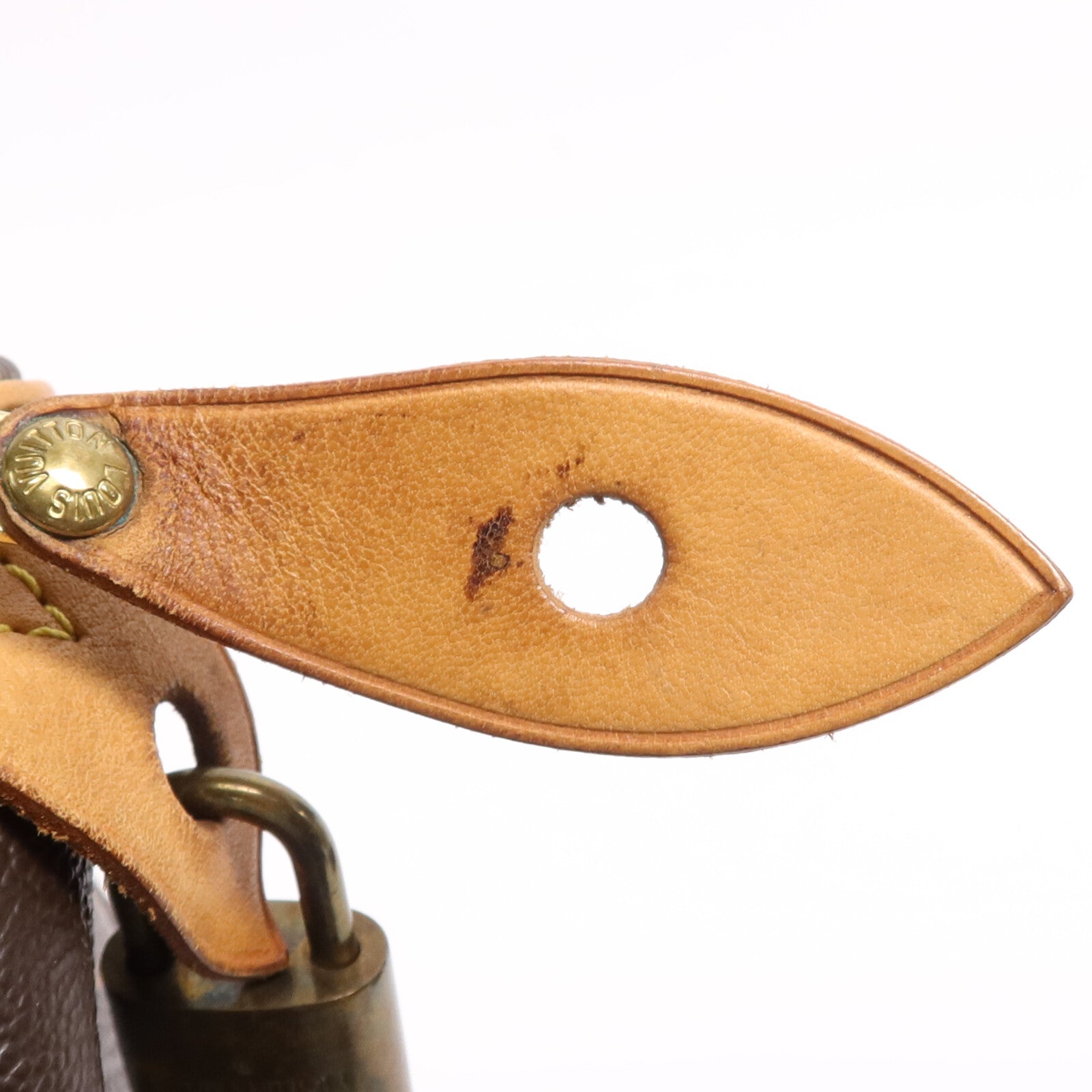 LOUIS VUITTON Monogram Speedy 30金扣手挽袋