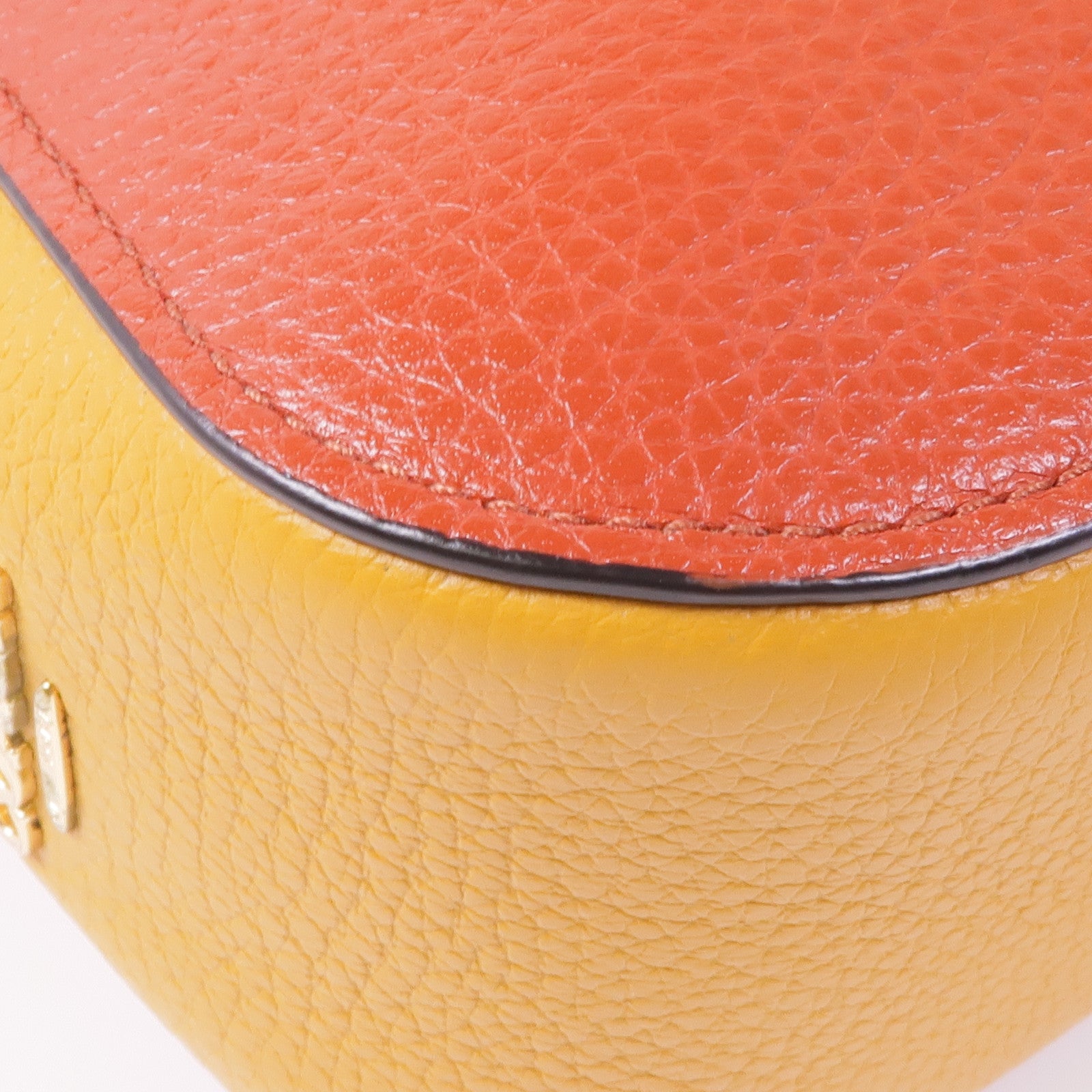 COACH 牛皮皮革2 Way Shoulder金扣手挽肩背兩用袋