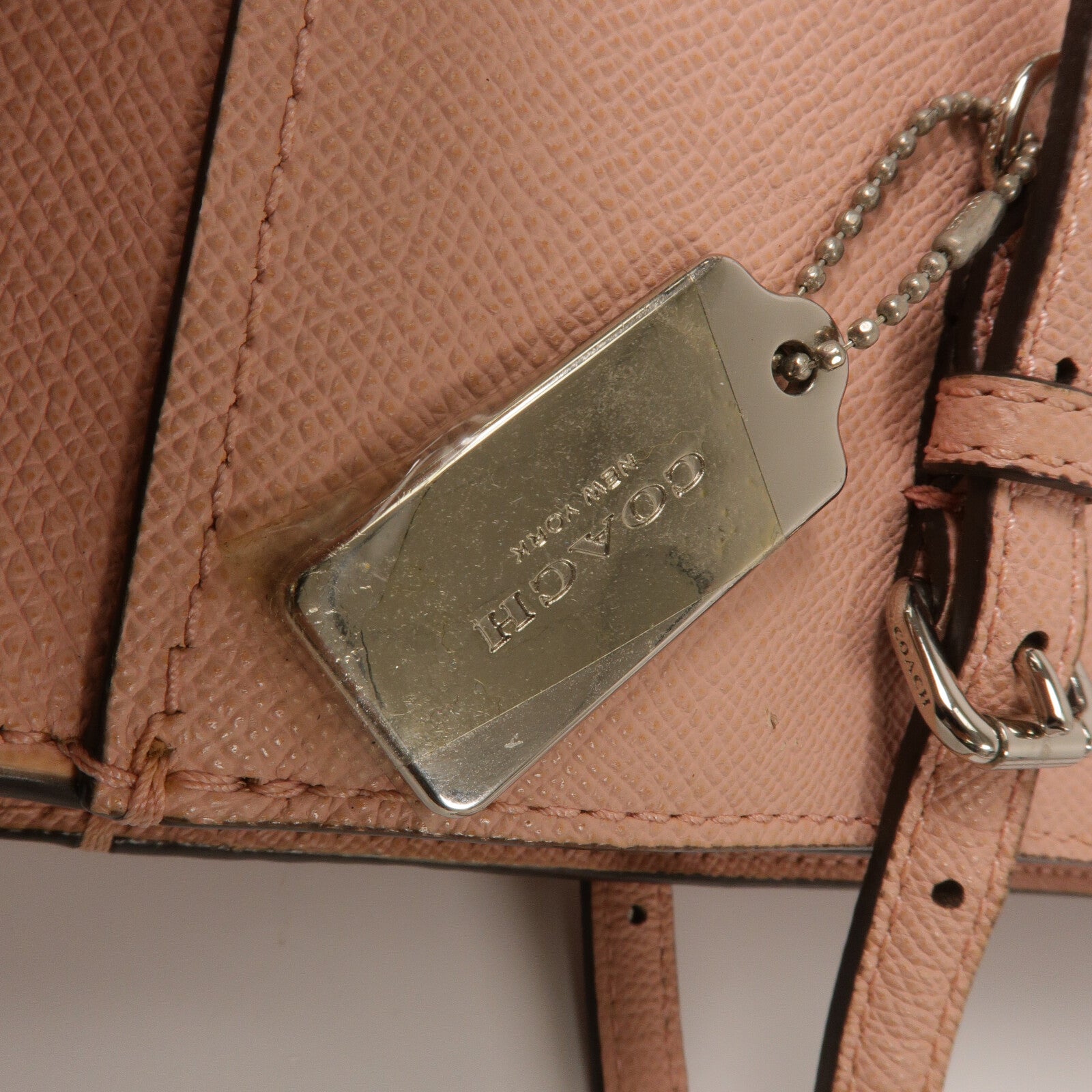 COACH 牛皮皮革Shoulder Tote肩背袋