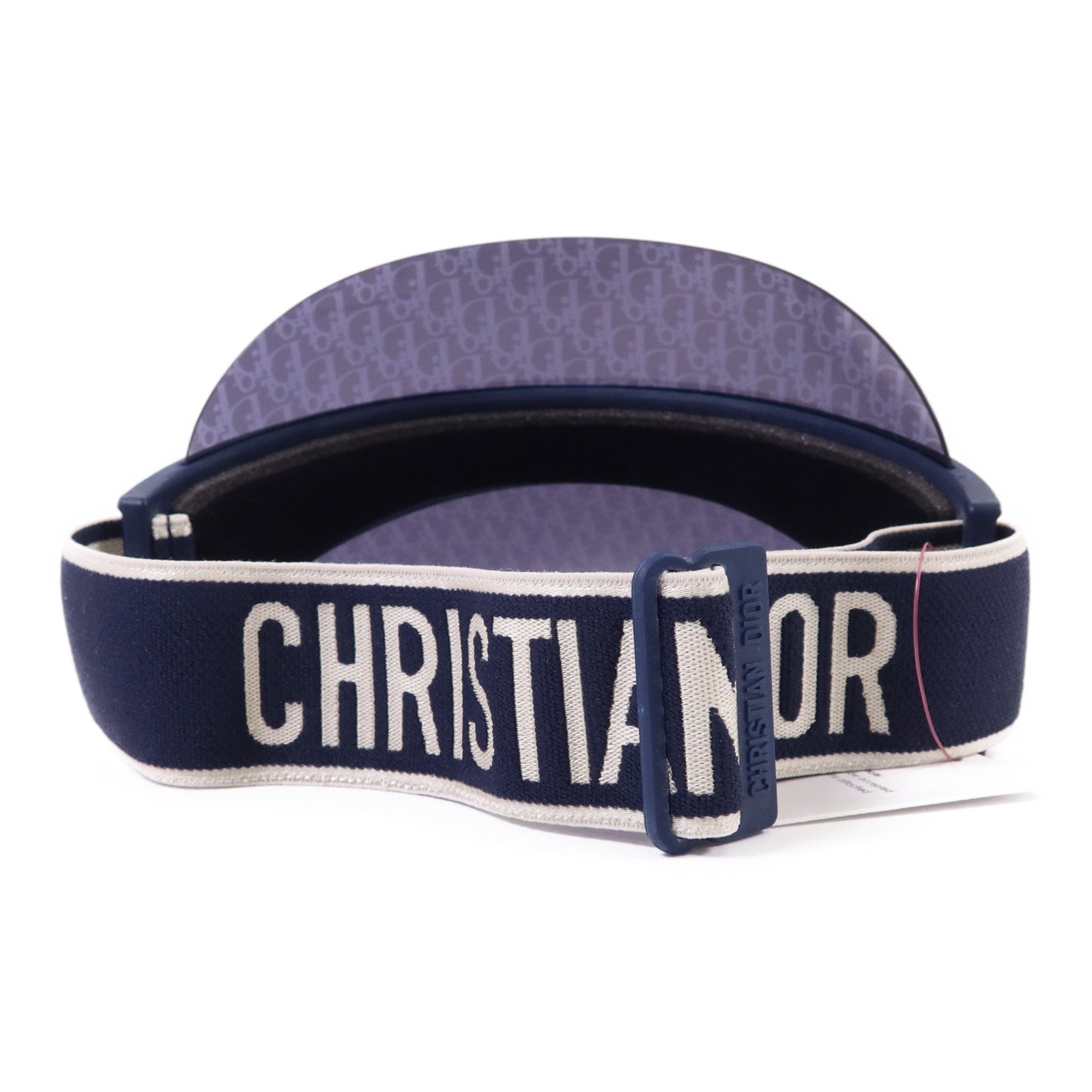 Dior PVC Blue Dior Oblique Visor Hat帽子