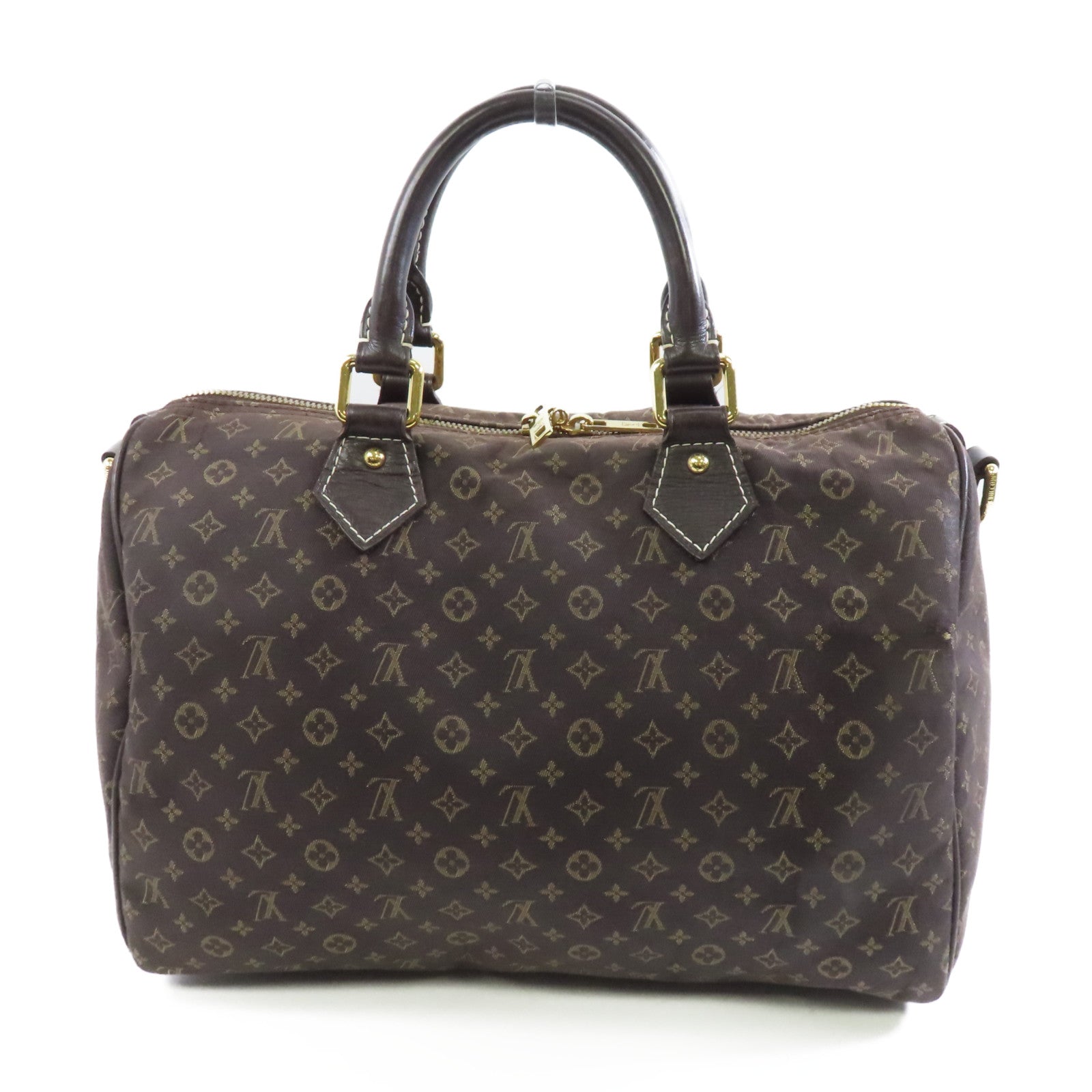 LOUIS VUITTON Monogram Idylle Speedy Bandouliere 30金扣手挽肩背兩用袋棕色