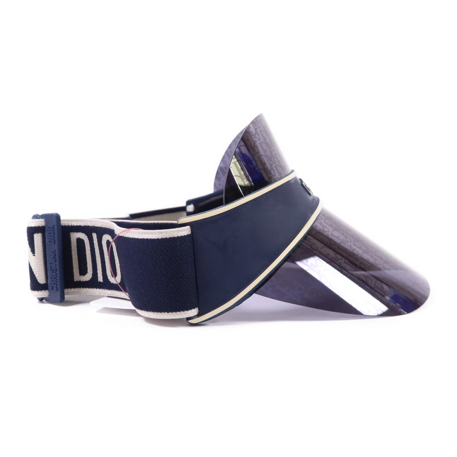 Dior PVC Blue Dior Oblique Visor Hat帽子