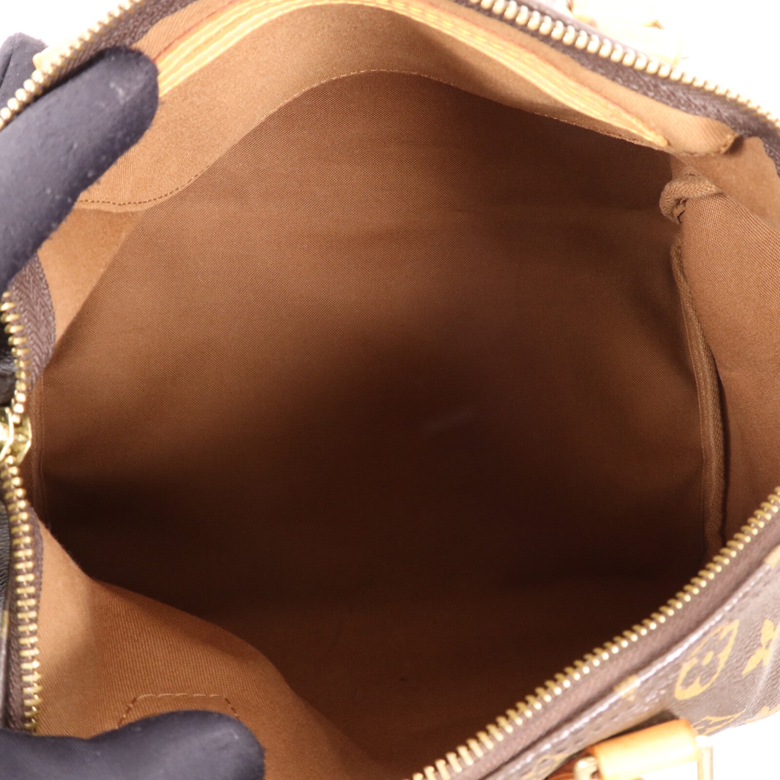 LOUIS VUITTON Monogram Speedy 30金扣手挽袋