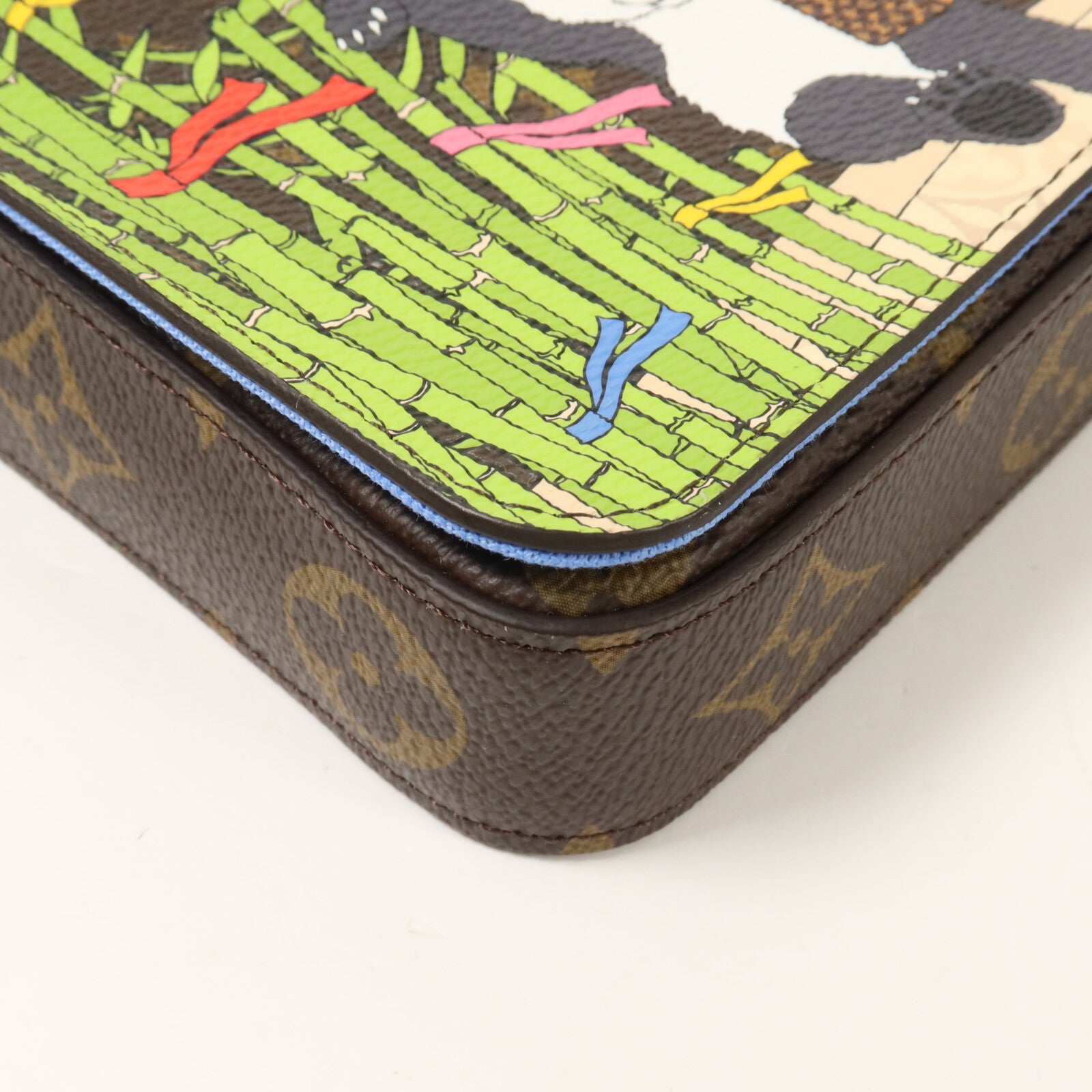 LOUIS VUITTON Monogram Pochette Felicie鏈帶肩背袋