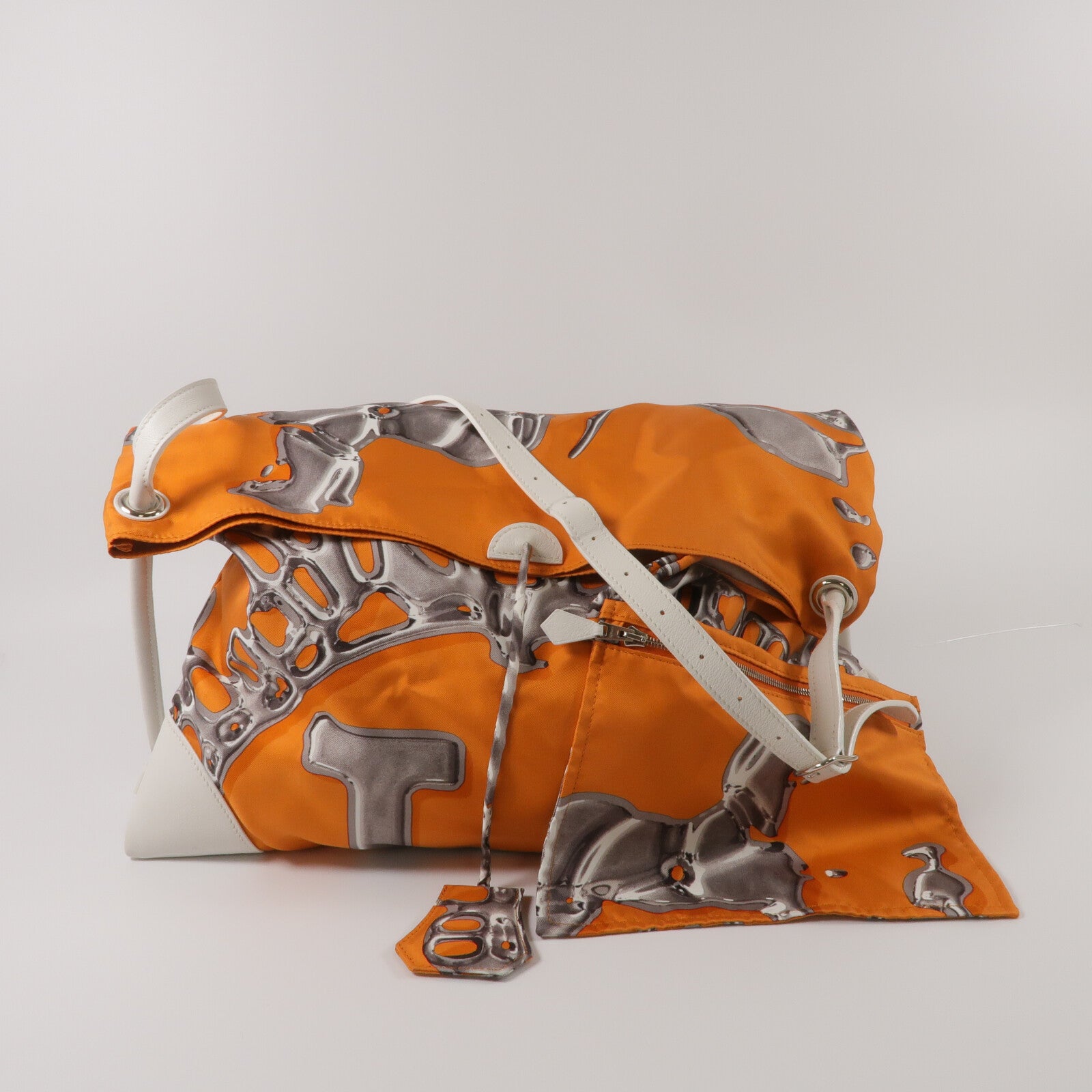 HERMES 絲質Silky City肩背袋