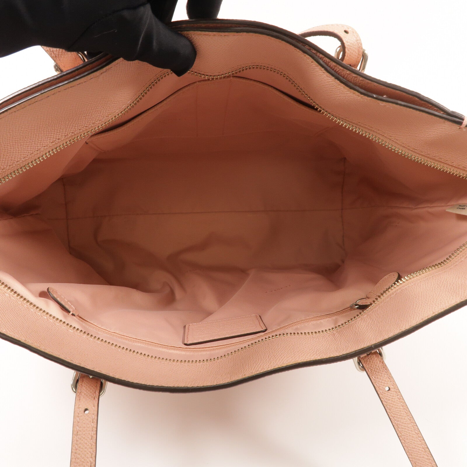 COACH 牛皮皮革Shoulder Tote肩背袋