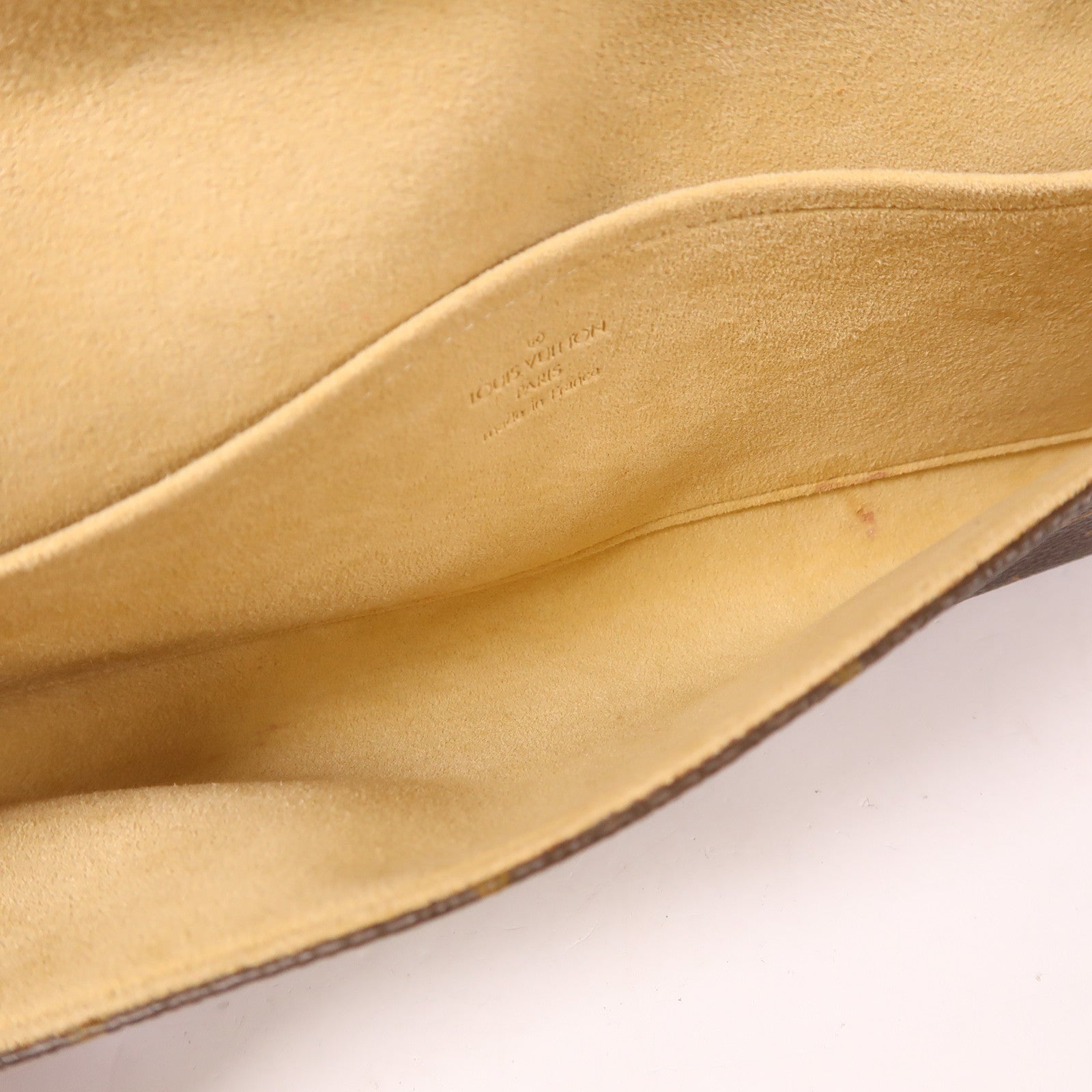LOUIS VUITTON Monogram Pochette Twin GM金扣肩背袋
