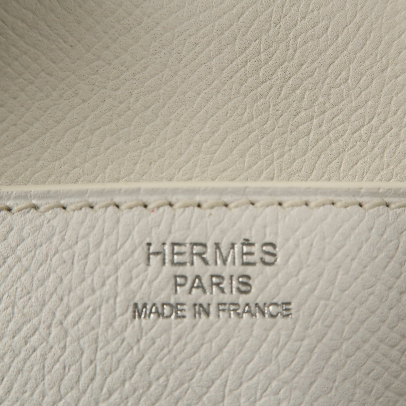 HERMES Epsom皮革Birkin 30手挽袋Blanc